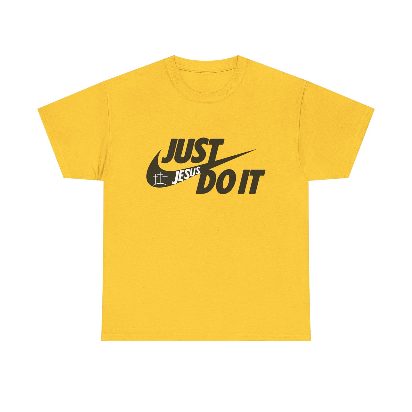 Jesus just do it t-shirt Christian tee basketball t-shirt Unisex Heavy Cotton