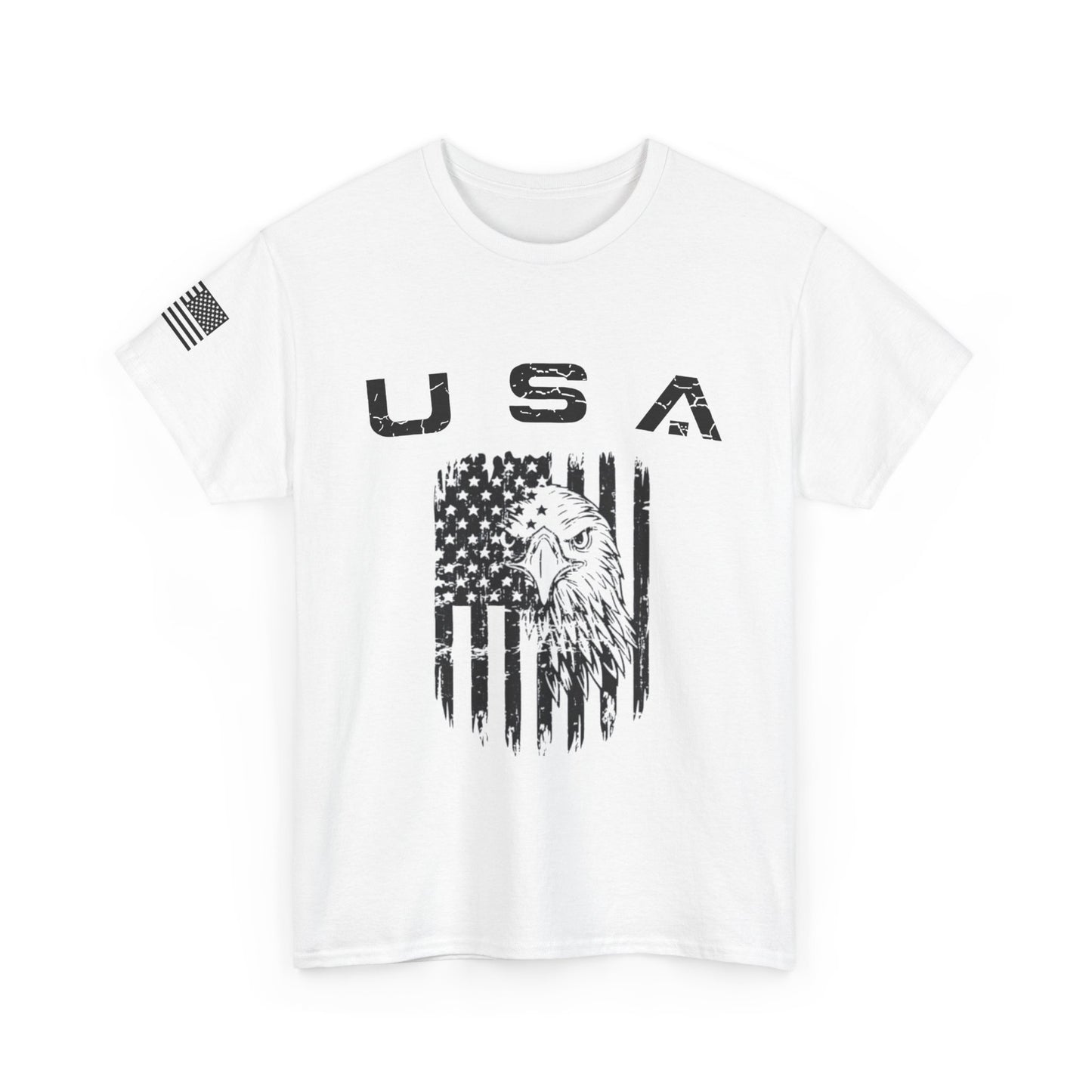 American Patriotic T-Shirt, USA Flag Tee, Fourth of July Gift, Veterans Day