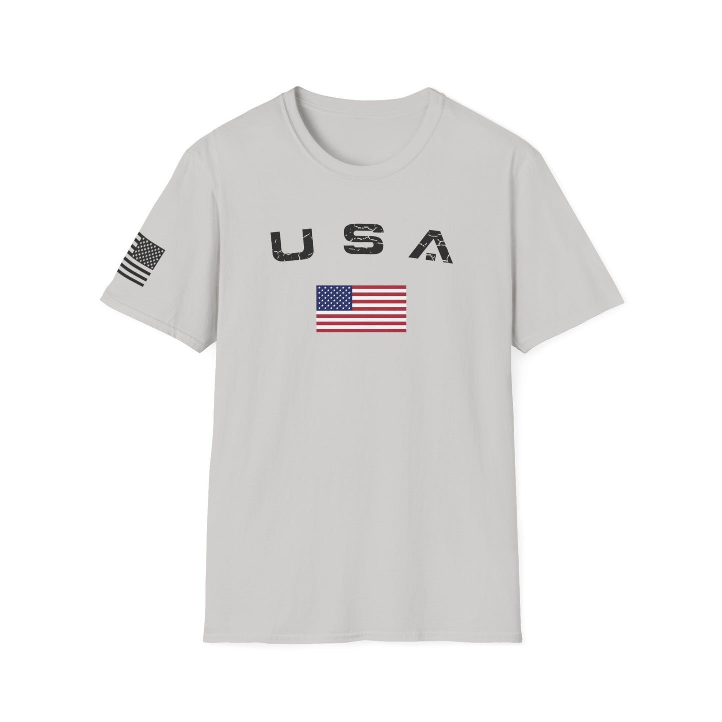 American Patriotic T-Shirt, USA Flag Tee, Fourth of July Gift, Veterans Day