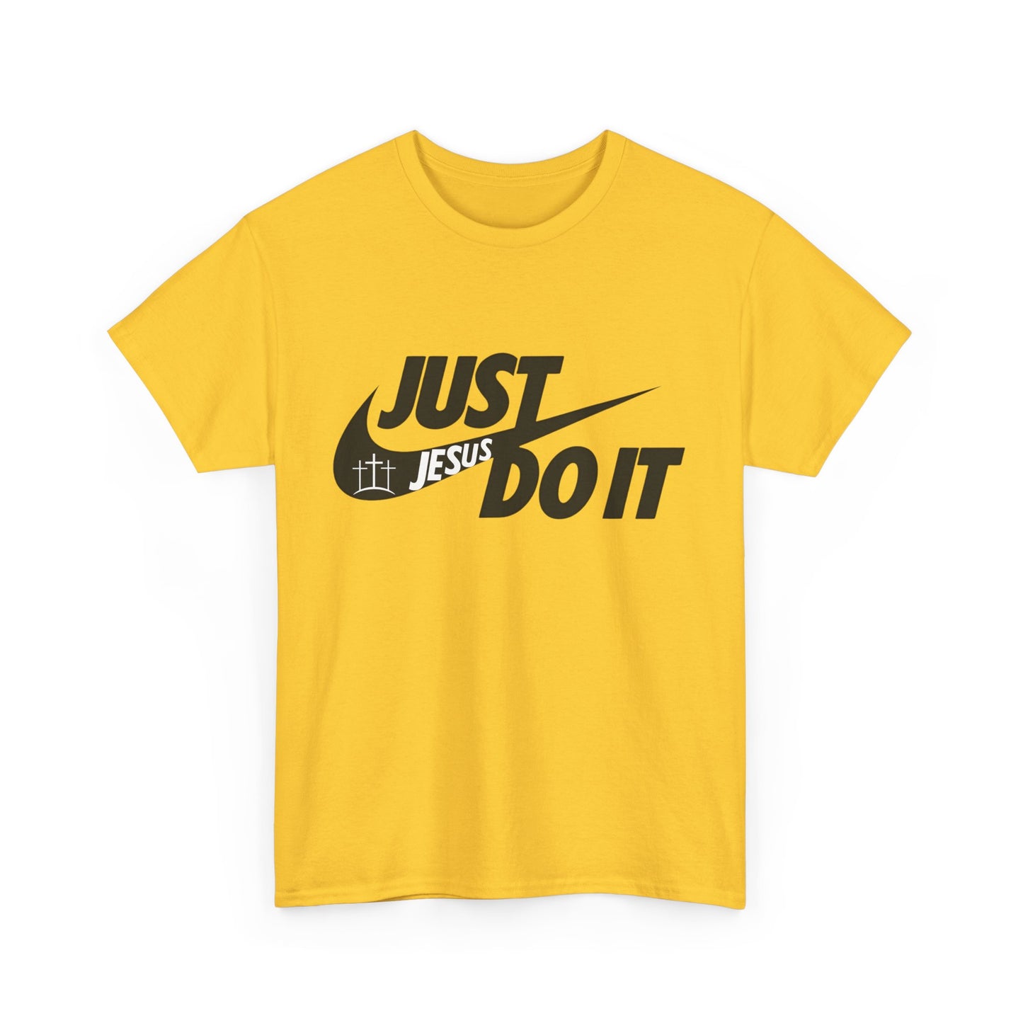 Jesus just do it t-shirt Christian tee basketball t-shirt Unisex Heavy Cotton