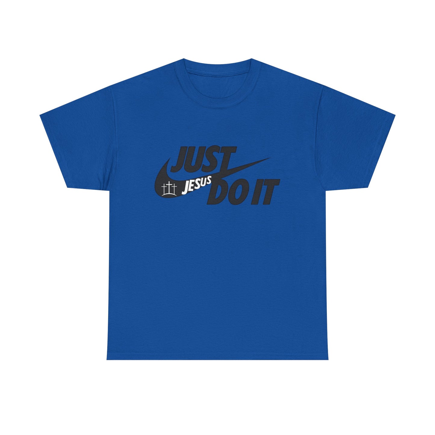 Jesus just do it t-shirt Christian tee basketball t-shirt Unisex Heavy Cotton