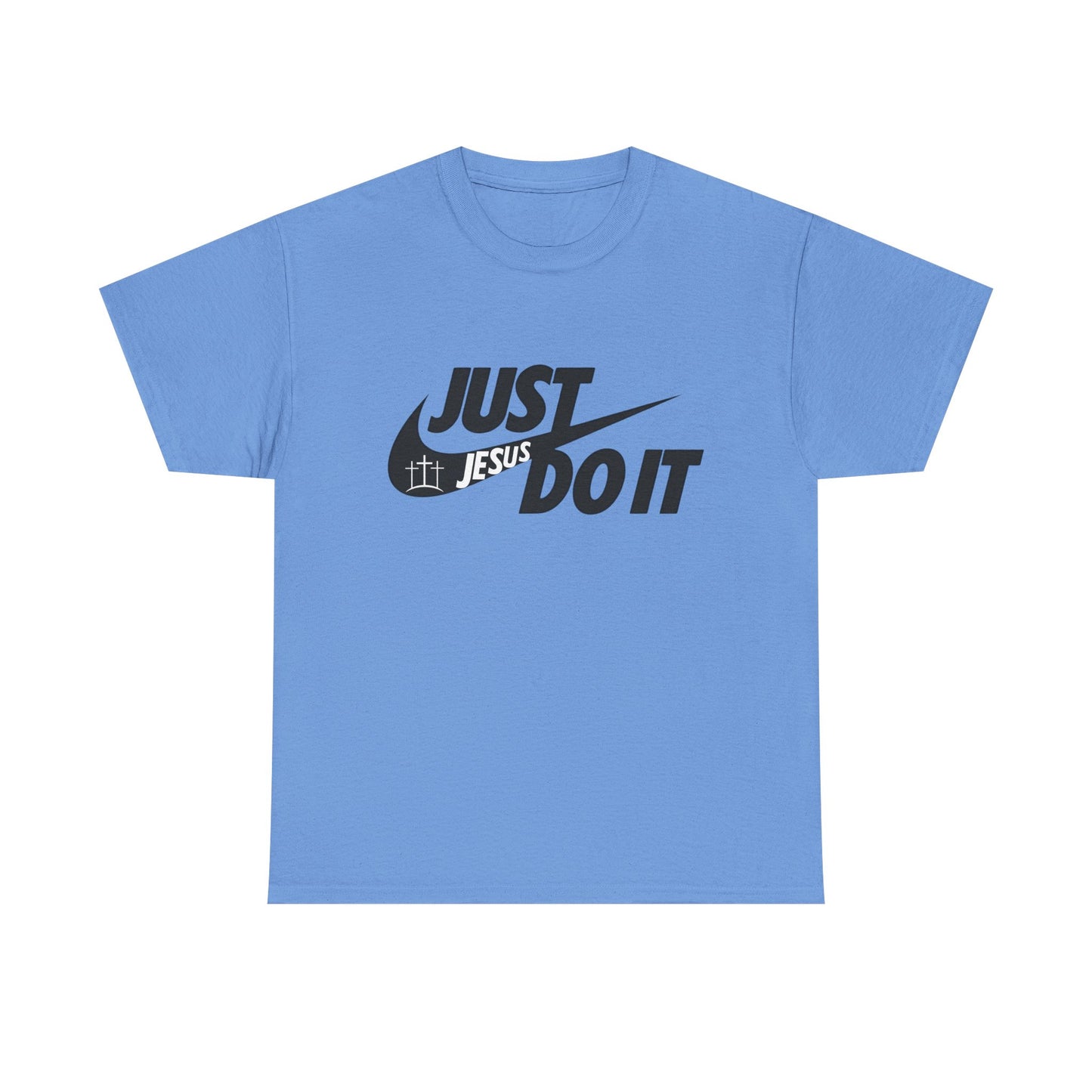Jesus just do it t-shirt Christian tee basketball t-shirt Unisex Heavy Cotton