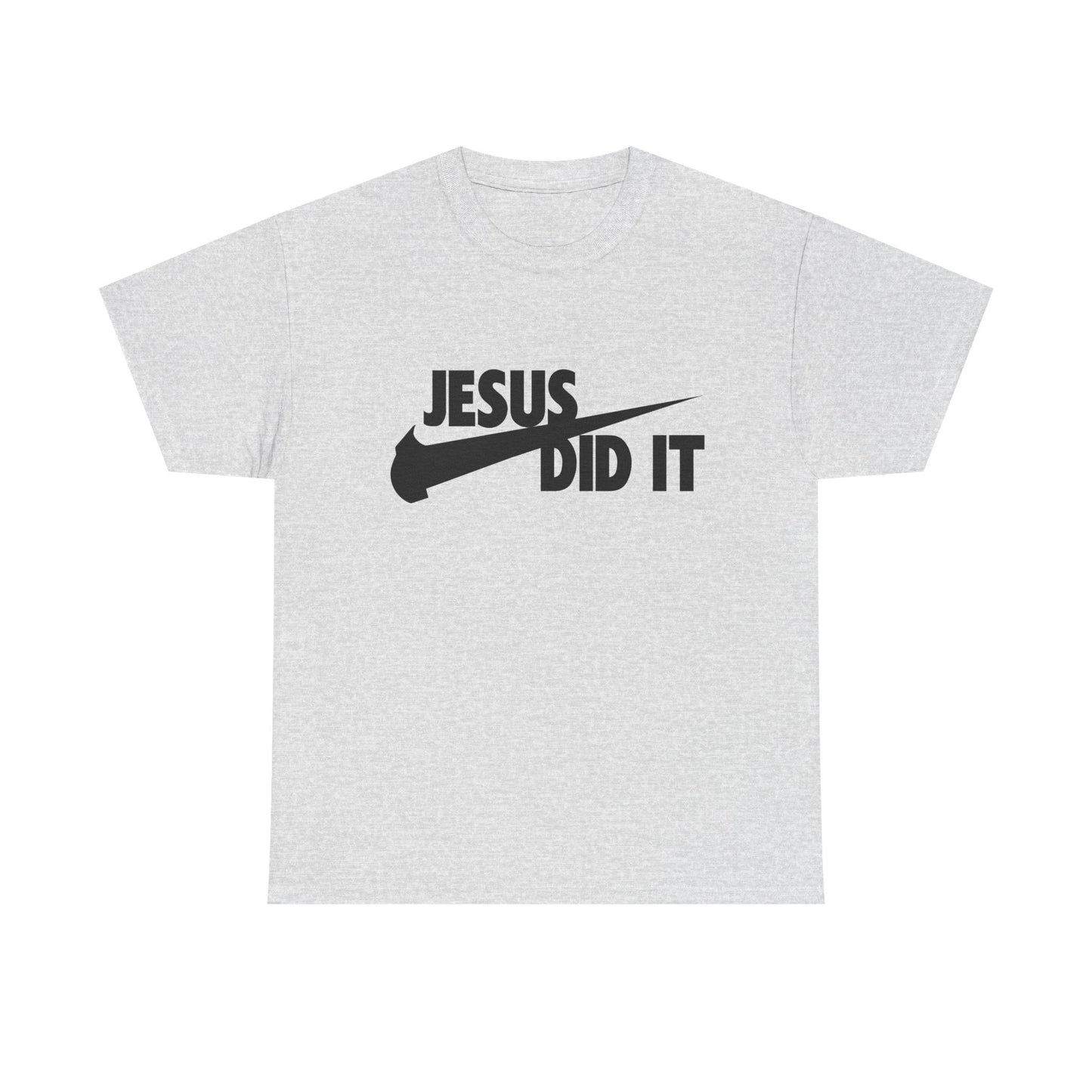 men's Christian t-shirt Jesus did it basketball Unisex Heavy Cotton Tee