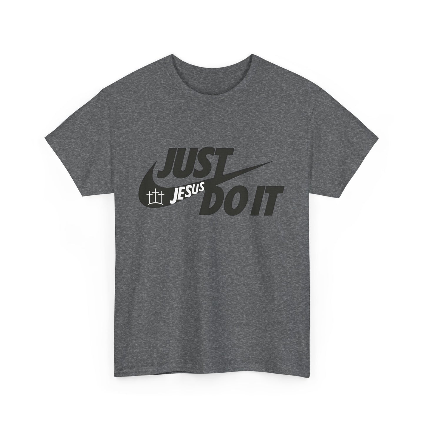 Jesus just do it t-shirt Christian tee basketball t-shirt Unisex Heavy Cotton