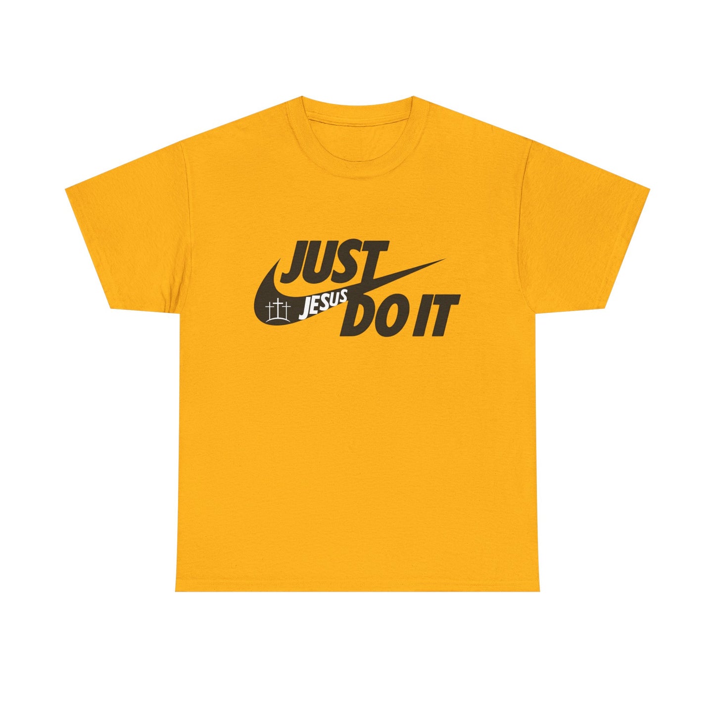Jesus just do it t-shirt Christian tee basketball t-shirt Unisex Heavy Cotton