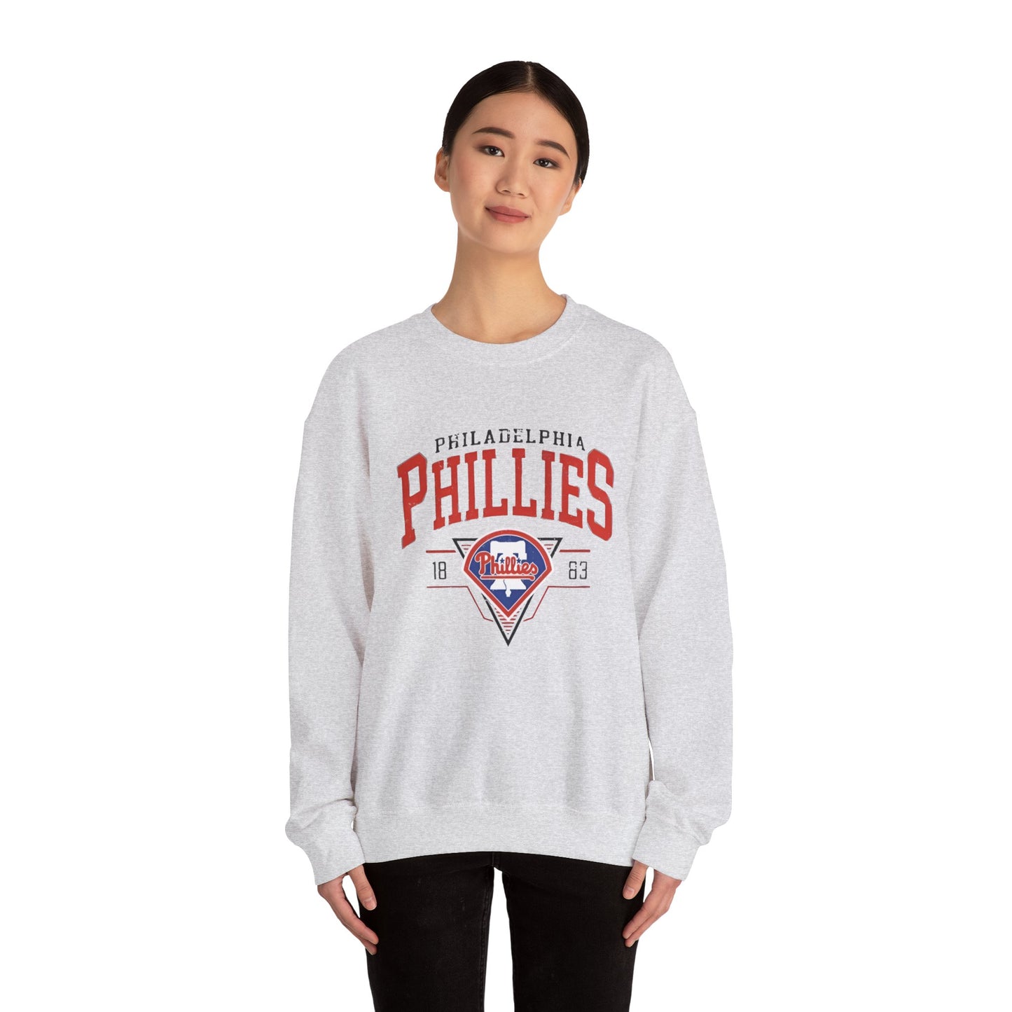 Custom Vintage MLB 90s Philadelphia Phillies sweatshirt