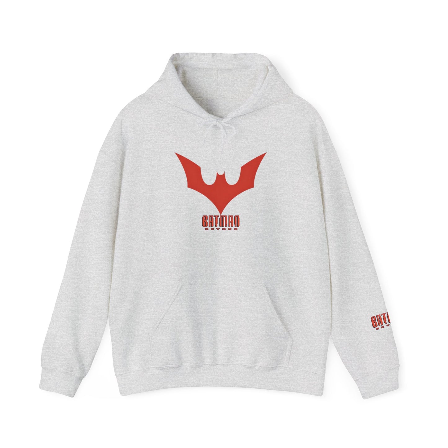 Copy of Batman Beyond Hooded Sweatshirt alternate chest bat front and back designs