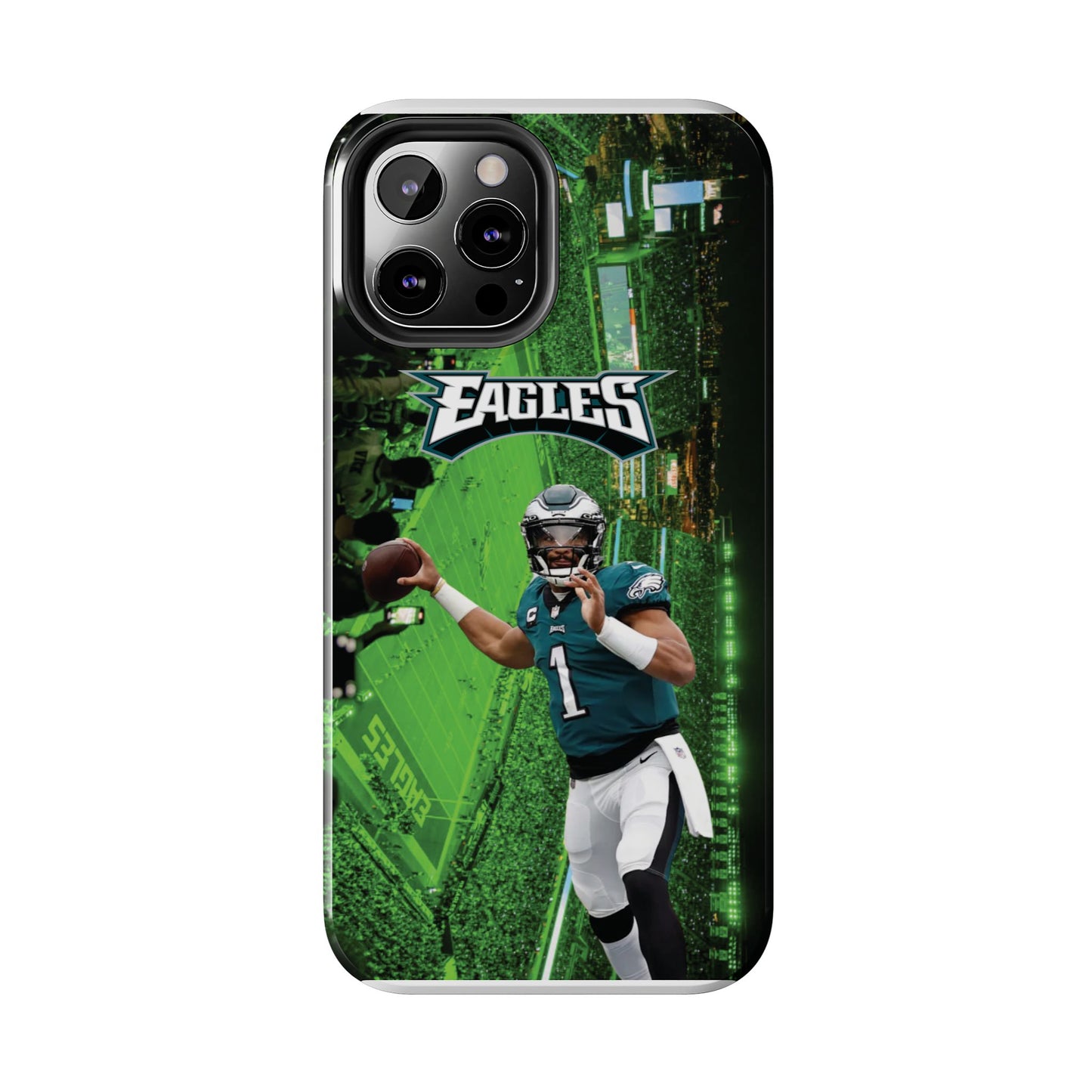 Jale n Hur ts Philadelp  hia E  agles iPhone and Samsung cell phone case