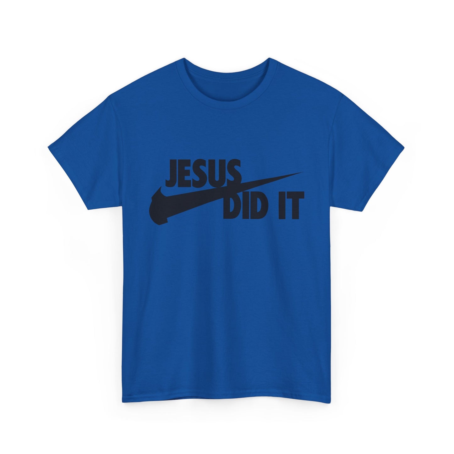 men's Christian t-shirt Jesus did it basketball Unisex Heavy Cotton Tee