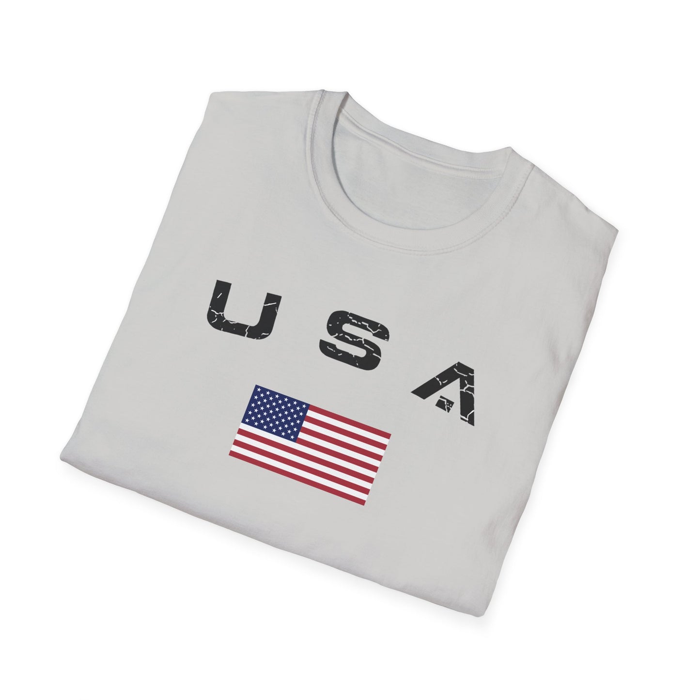 American Patriotic T-Shirt, USA Flag Tee, Fourth of July Gift, Veterans Day