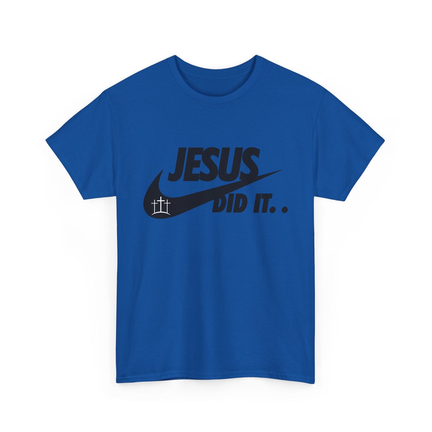 Jesus Did it t-shirt Christian tee Basketball t-shirt Unisex Heavy Cotton Tee