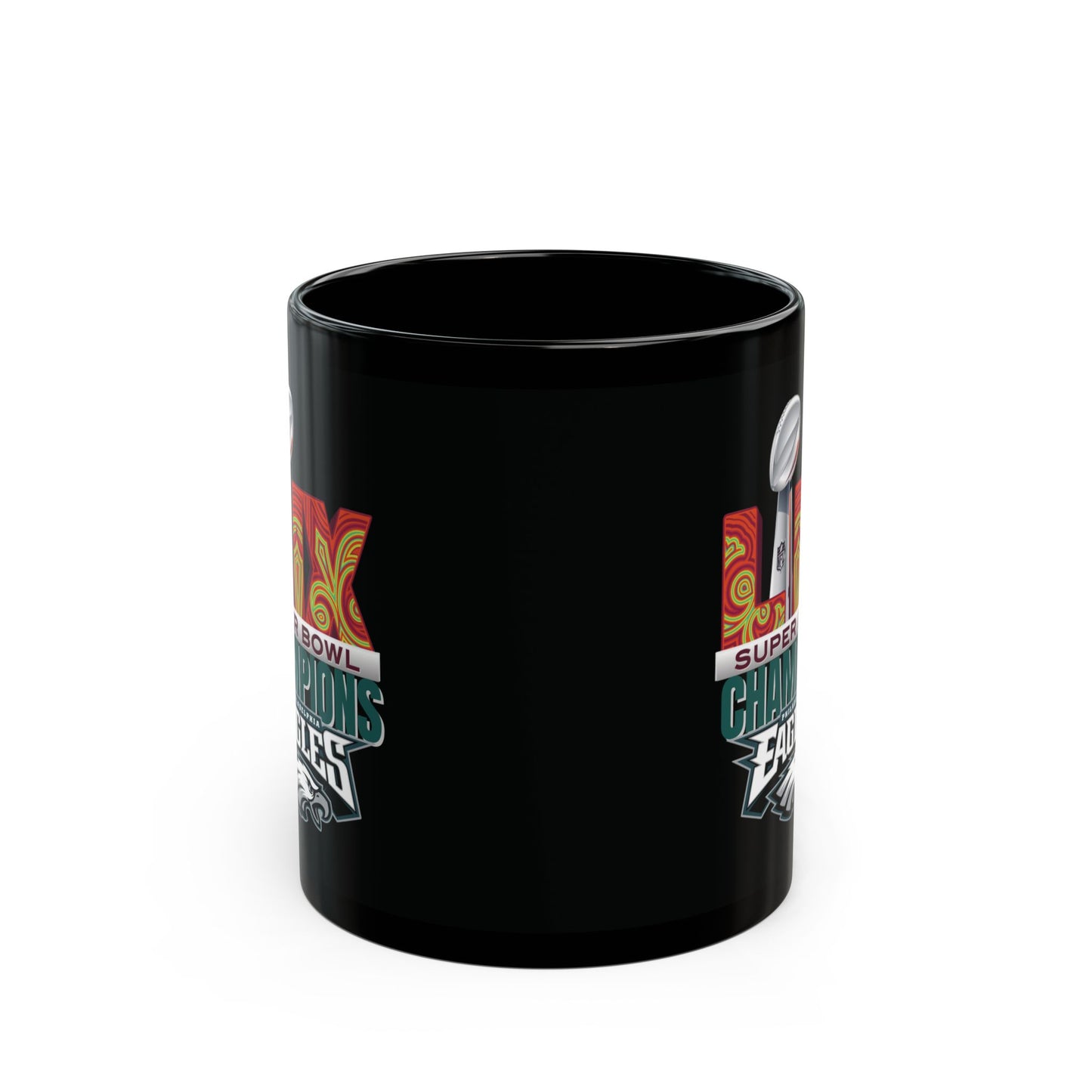 EAGLES 2025 Superbowl champion Black Mug (11oz, 15oz)