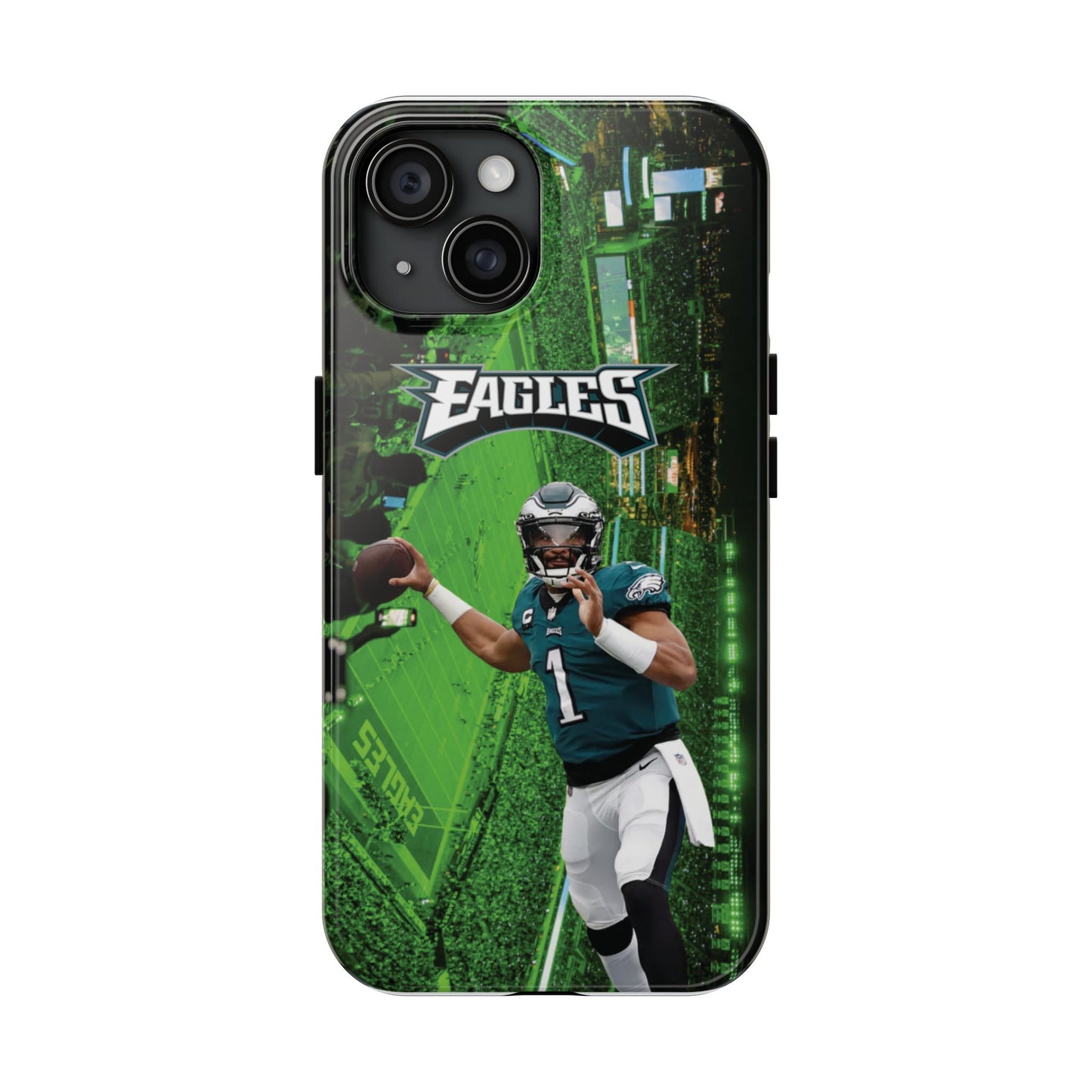 Jale n Hur ts Philadelp  hia E  agles iPhone and Samsung cell phone case