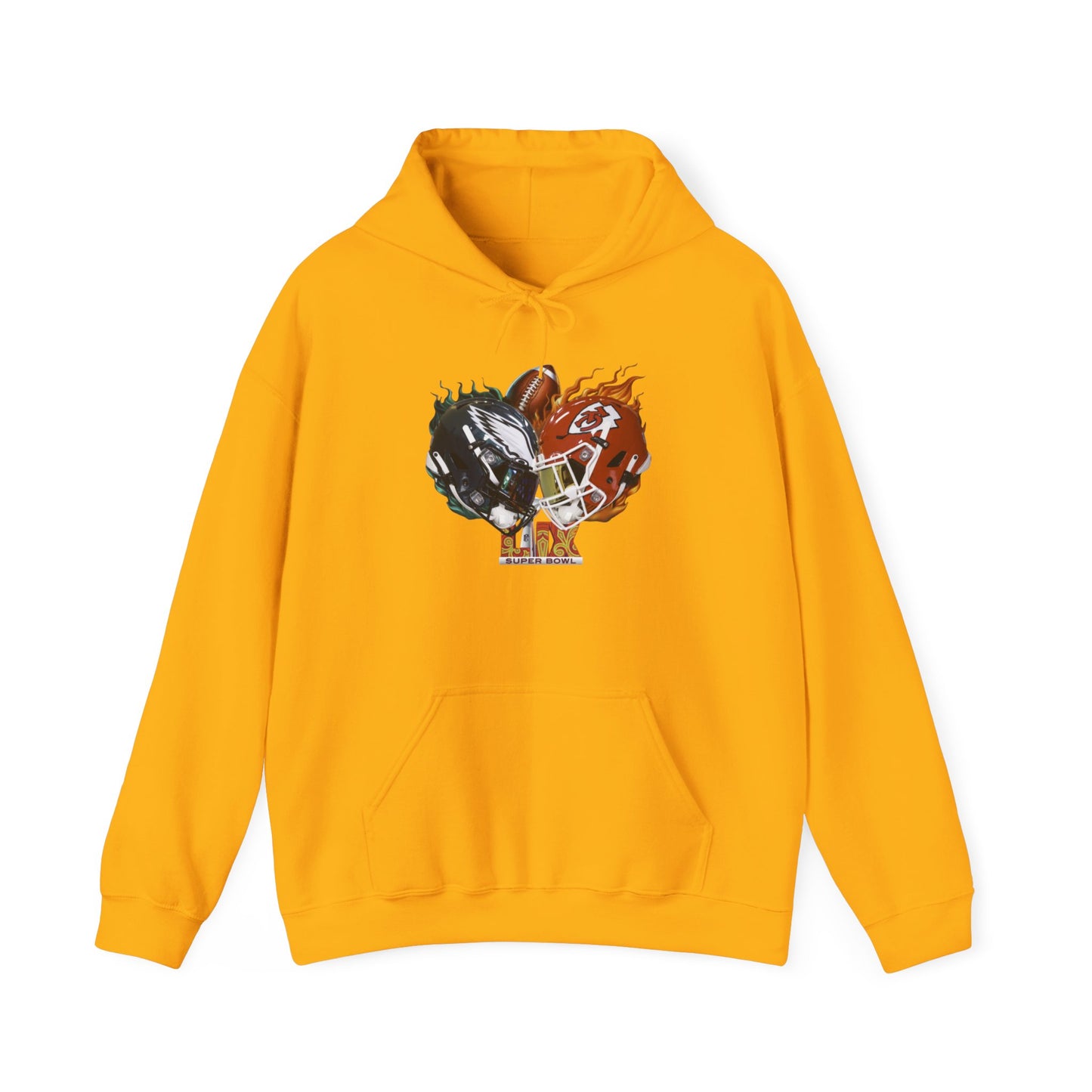 Eagles Chiefs Super Bowl Hoody hooded sweat shirt 2025 Super Bowl