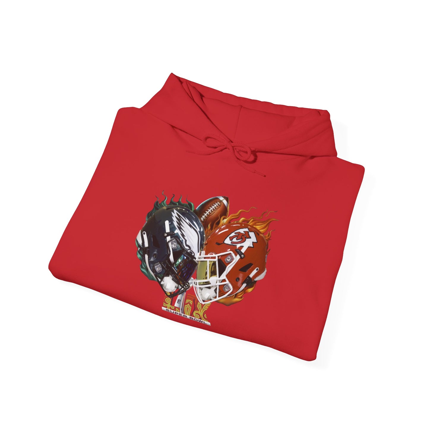 Eagles Chiefs Super Bowl Hoody hooded sweat shirt 2025 Super Bowl