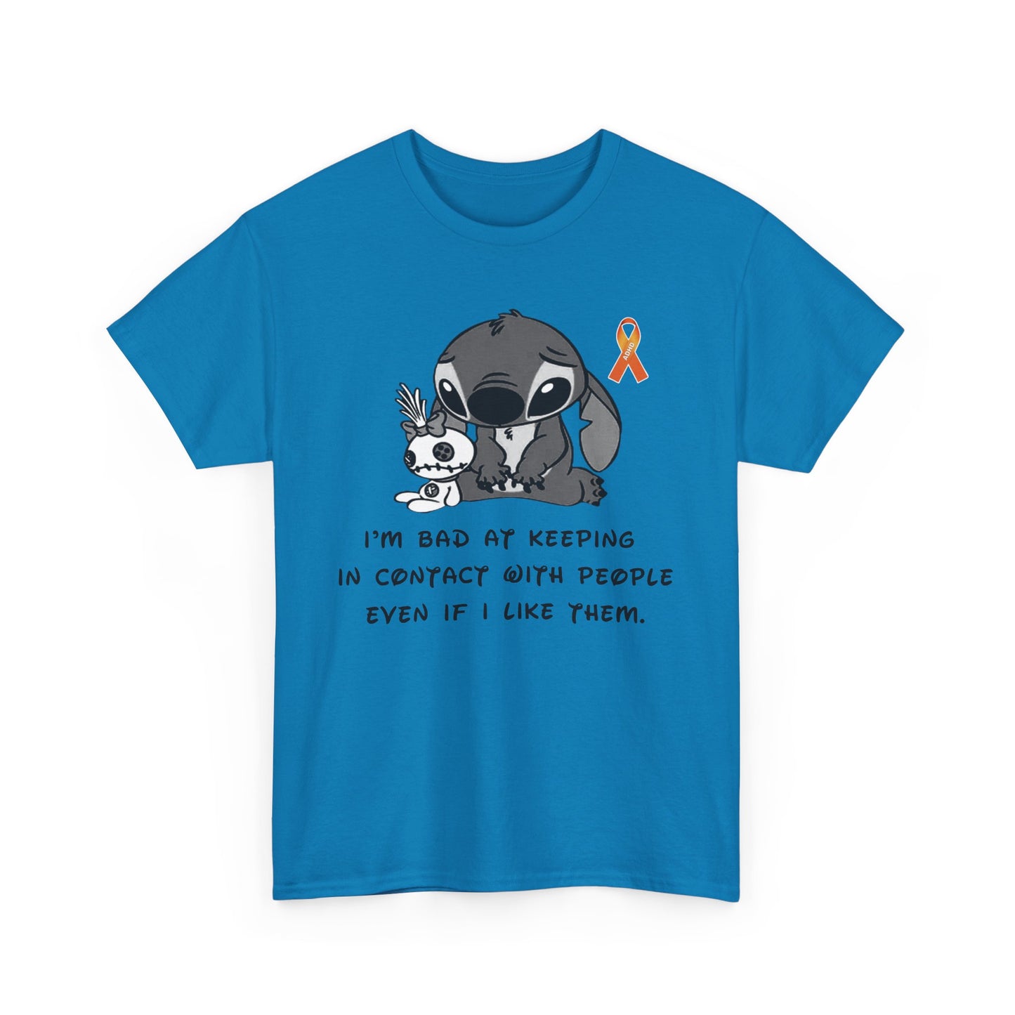 STITCH ADHD AWARENESS Unisex Heavy Cotton Tee