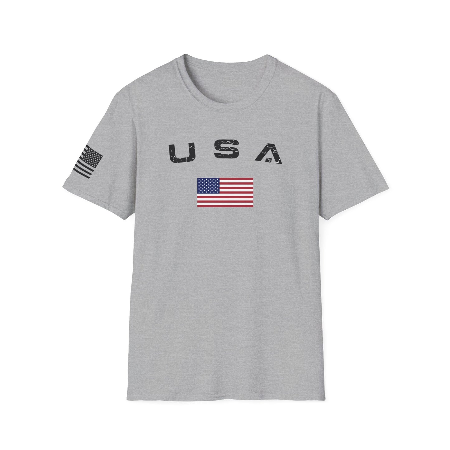 American Patriotic T-Shirt, USA Flag Tee, Fourth of July Gift, Veterans Day