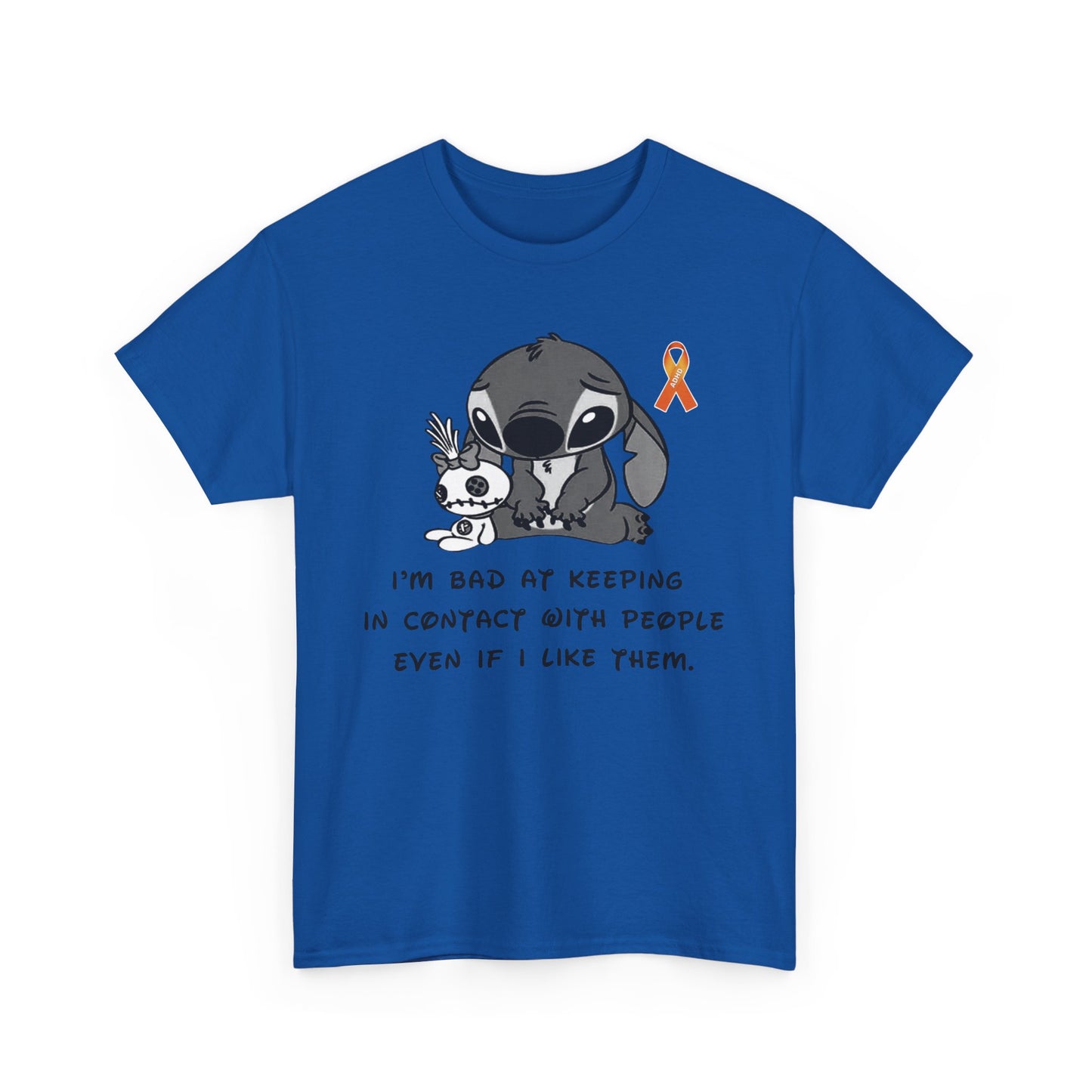 STITCH ADHD AWARENESS Unisex Heavy Cotton Tee