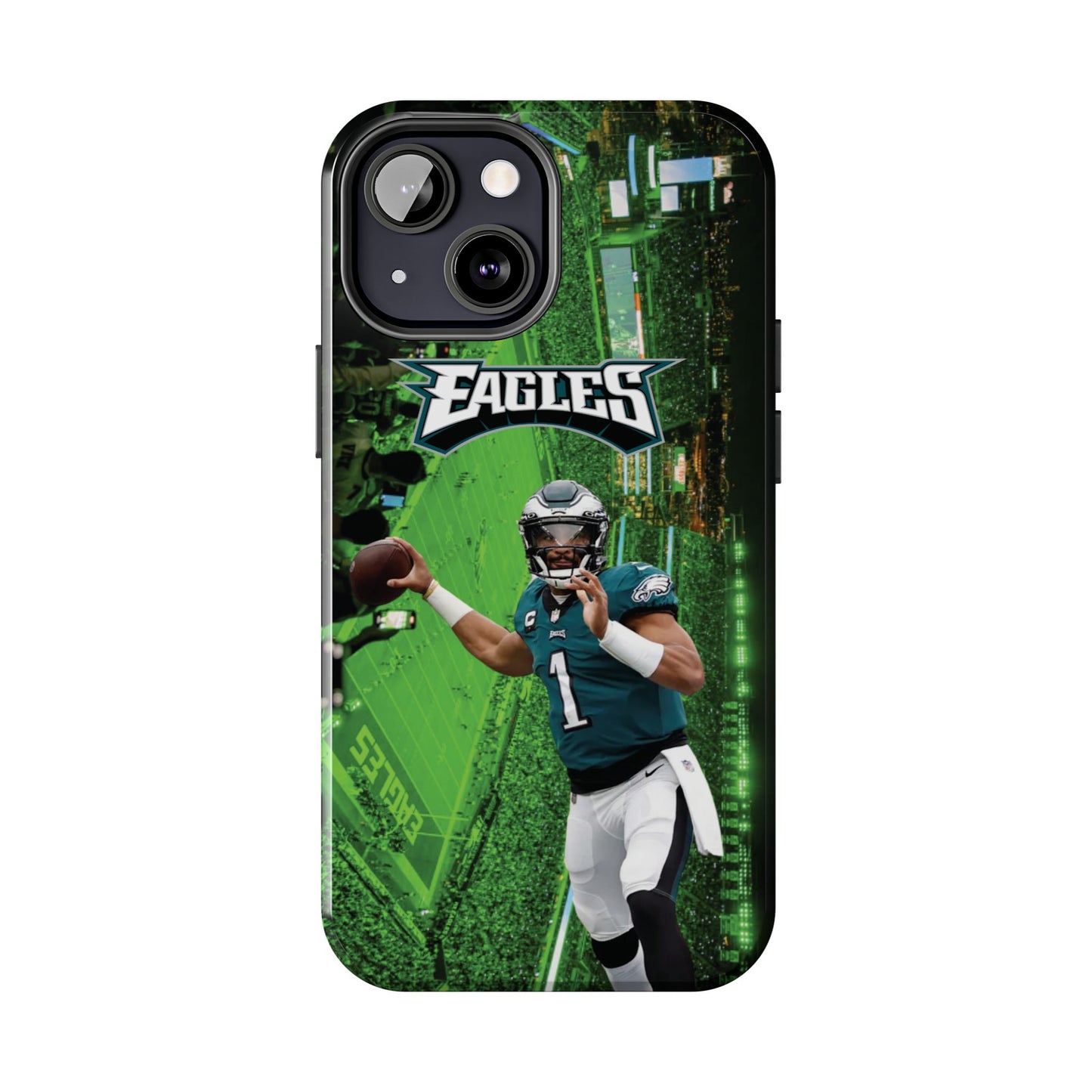 Jale n Hur ts Philadelp  hia E  agles iPhone and Samsung cell phone case