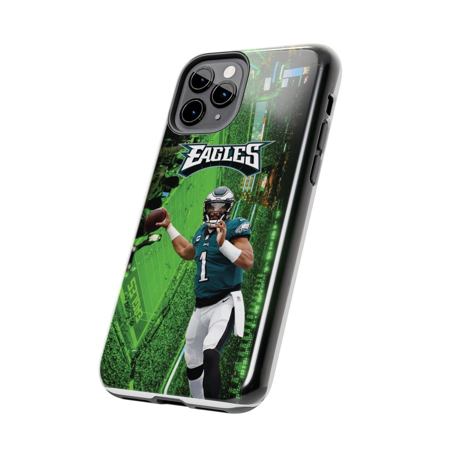 Jale n Hur ts Philadelp  hia E  agles iPhone and Samsung cell phone case