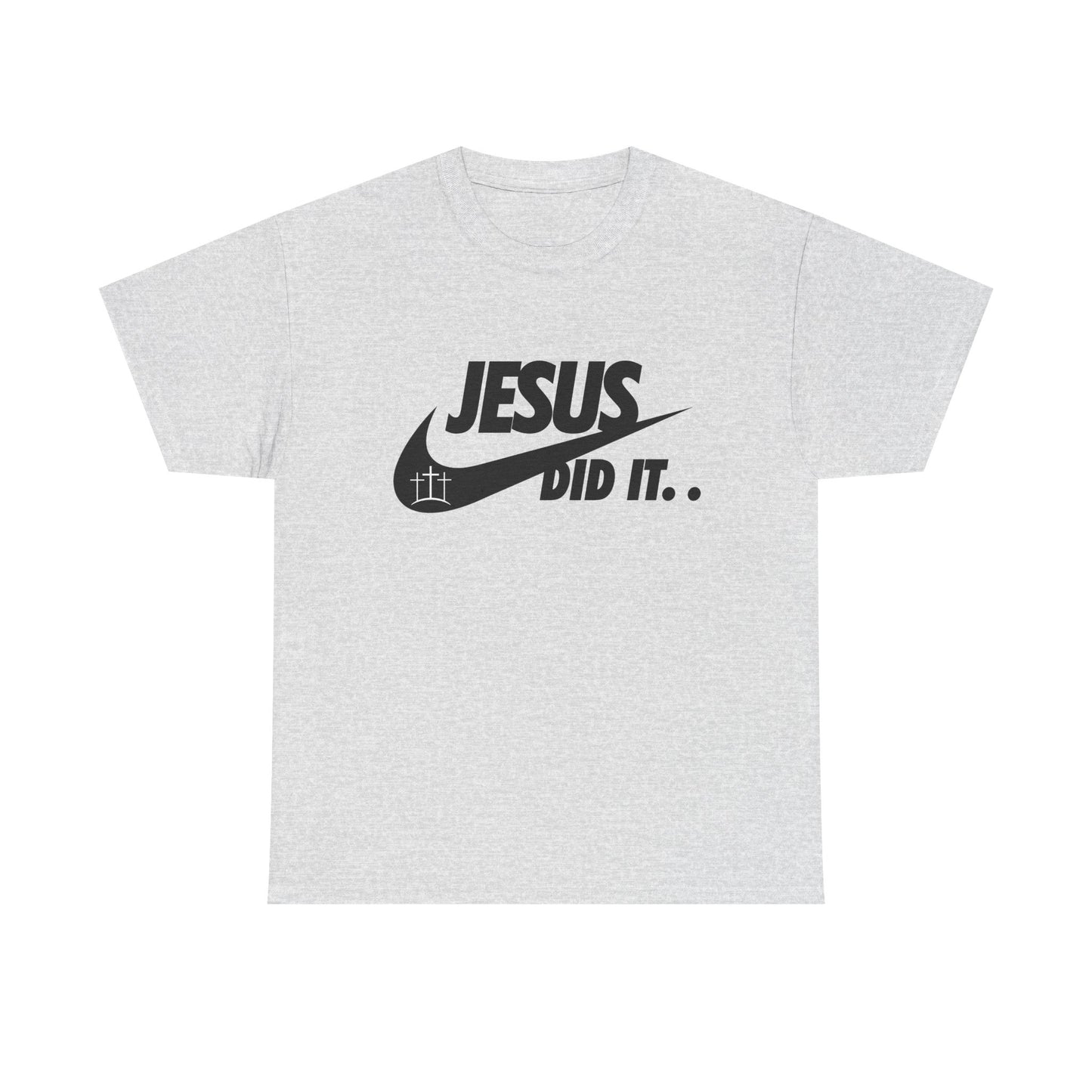 Jesus Did it t-shirt Christian tee Basketball t-shirt Unisex Heavy Cotton Tee