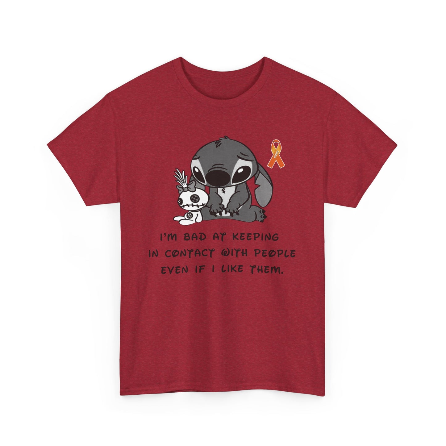 STITCH ADHD AWARENESS Unisex Heavy Cotton Tee
