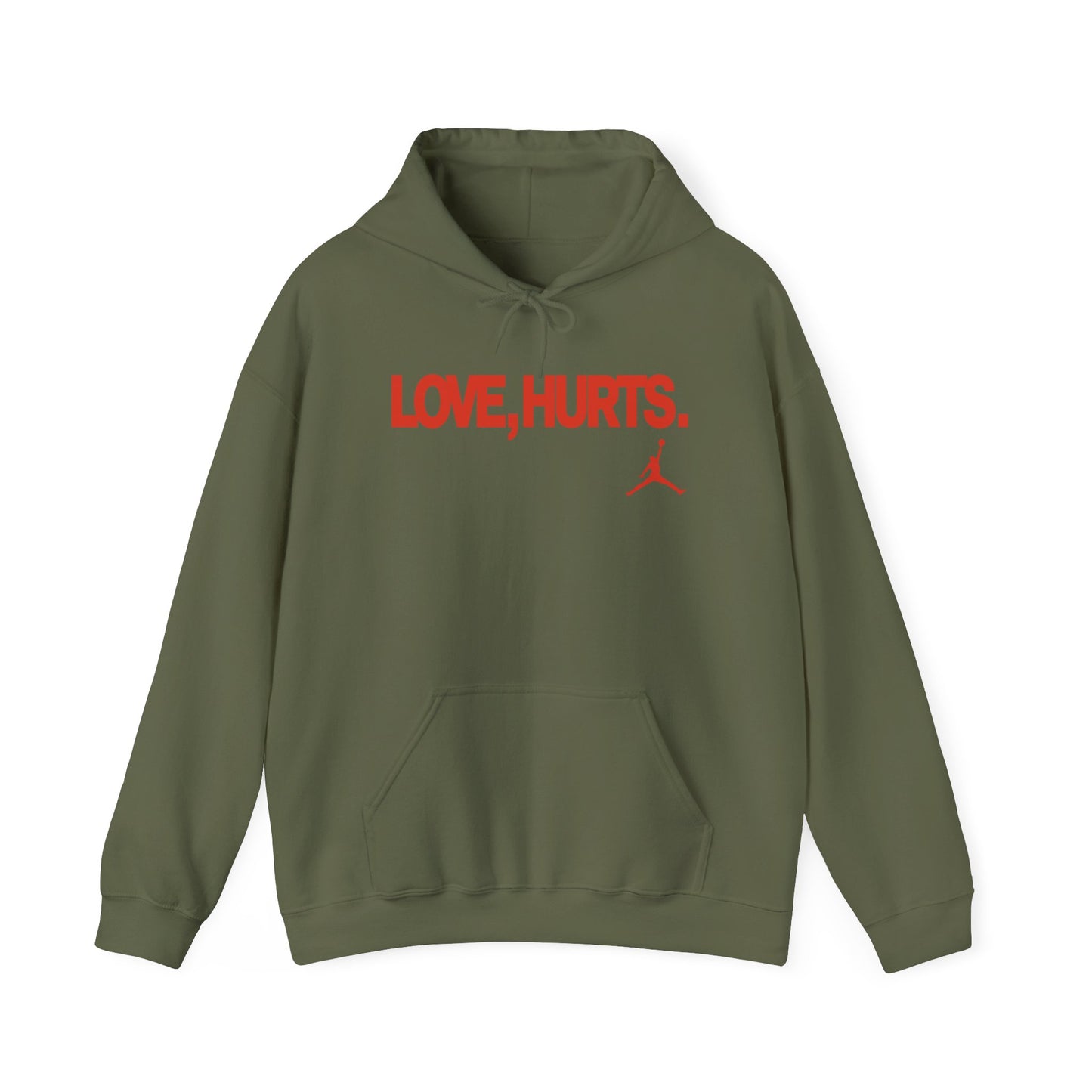 love hurts Eagles Unisex Heavy Blend™ Hooded Sweatshirt