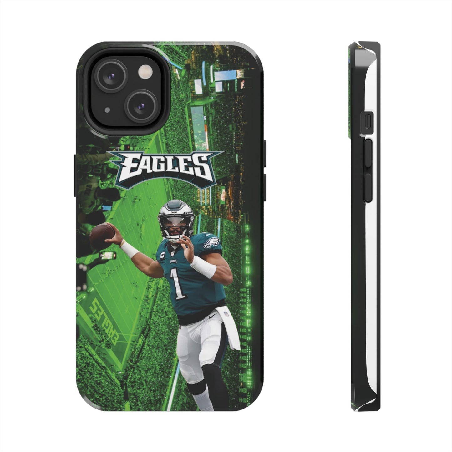 Jale n Hur ts Philadelp  hia E  agles iPhone and Samsung cell phone case