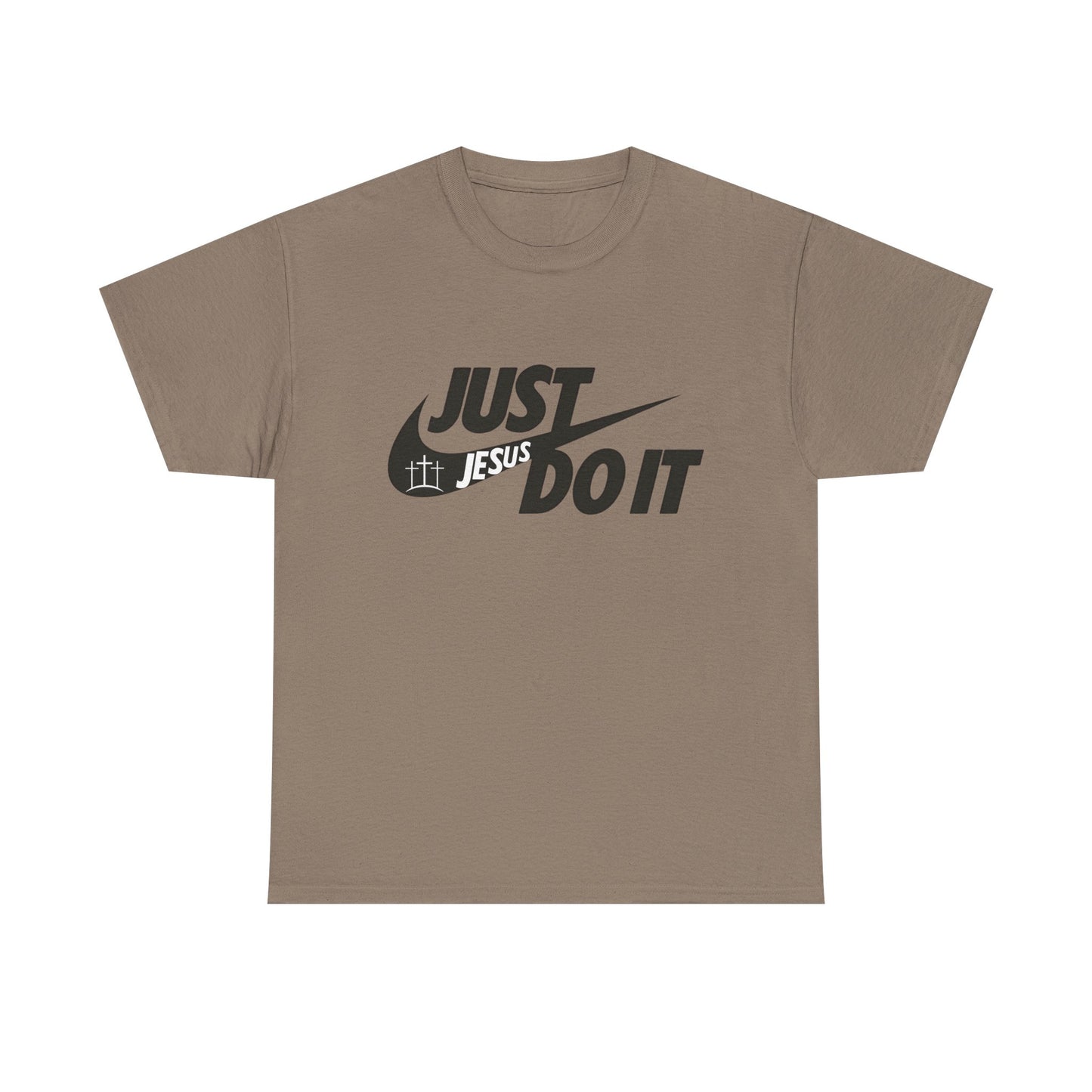 Jesus just do it t-shirt Christian tee basketball t-shirt Unisex Heavy Cotton