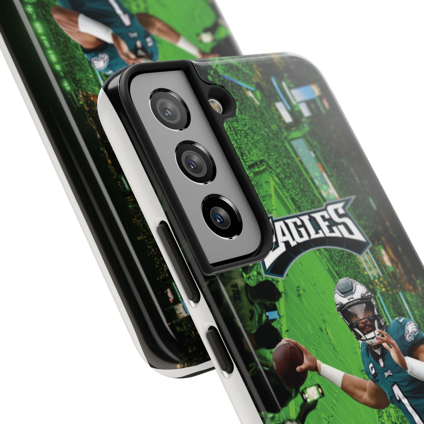 Jale n Hur ts Philadelp  hia E  agles iPhone and Samsung cell phone case