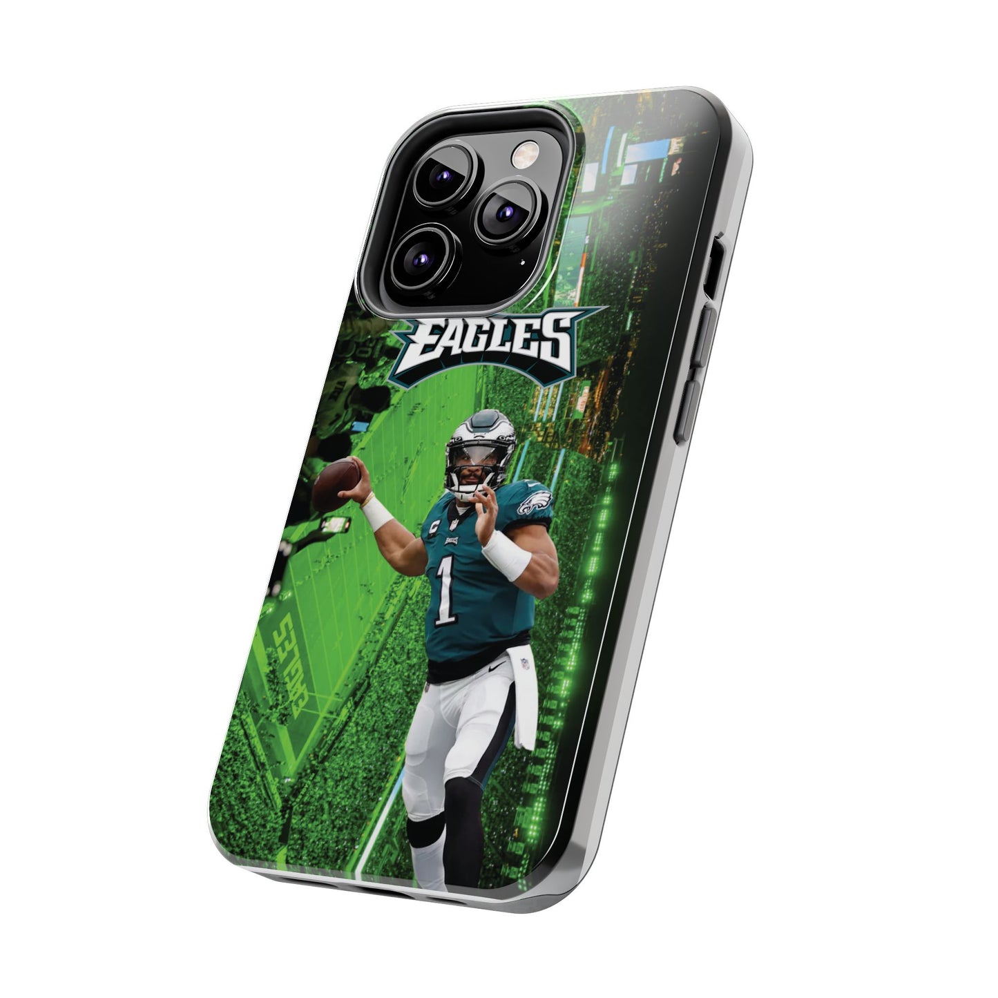 Jale n Hur ts Philadelp  hia E  agles iPhone and Samsung cell phone case