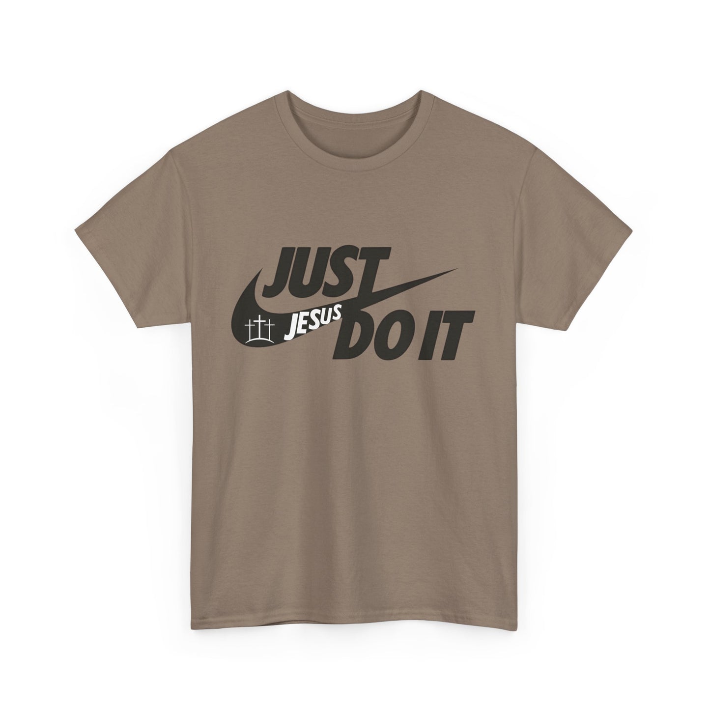 Jesus just do it t-shirt Christian tee basketball t-shirt Unisex Heavy Cotton