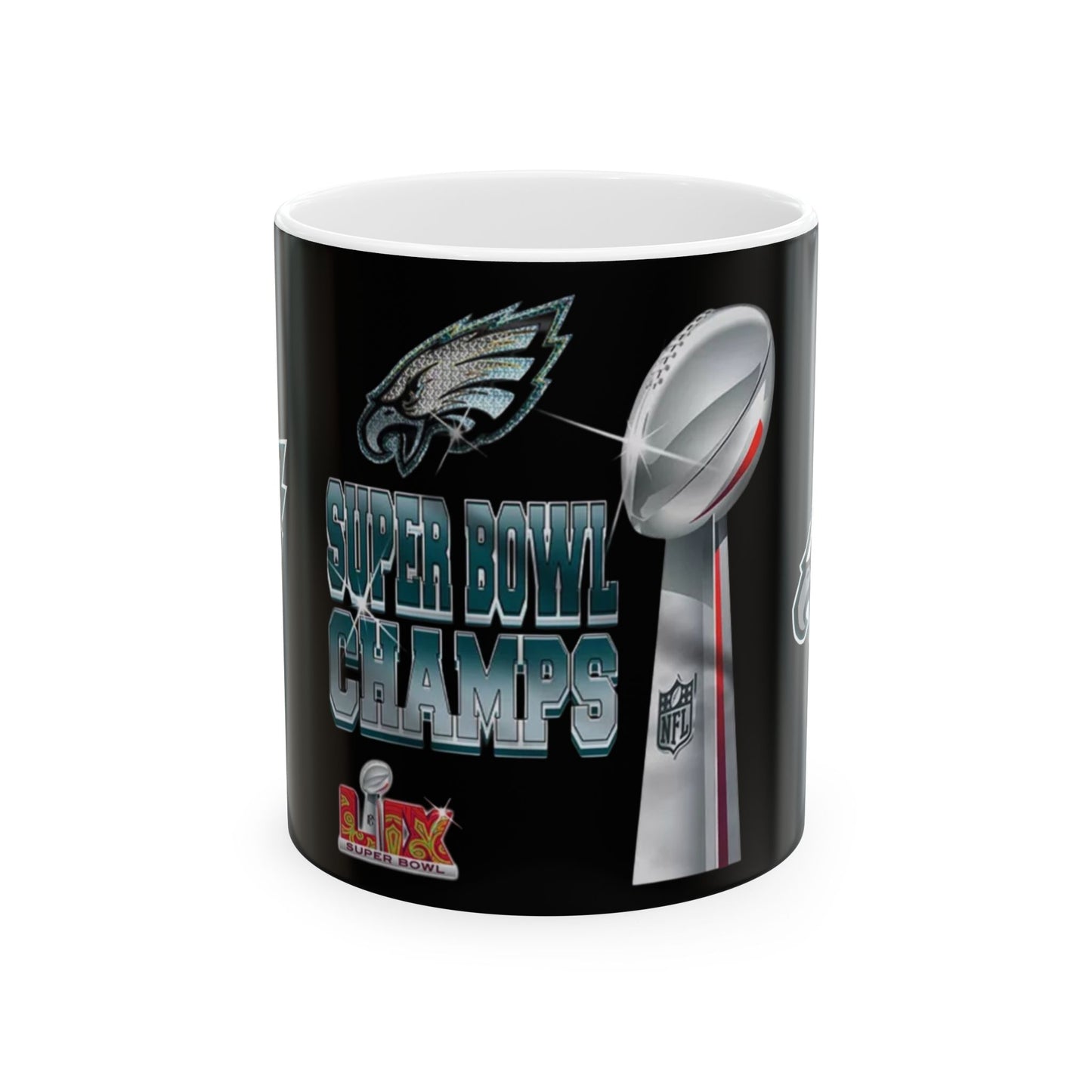 Eagles 2025 Super Bowl 59 Champion Ceramic Mugs, (11oz, 15oz)