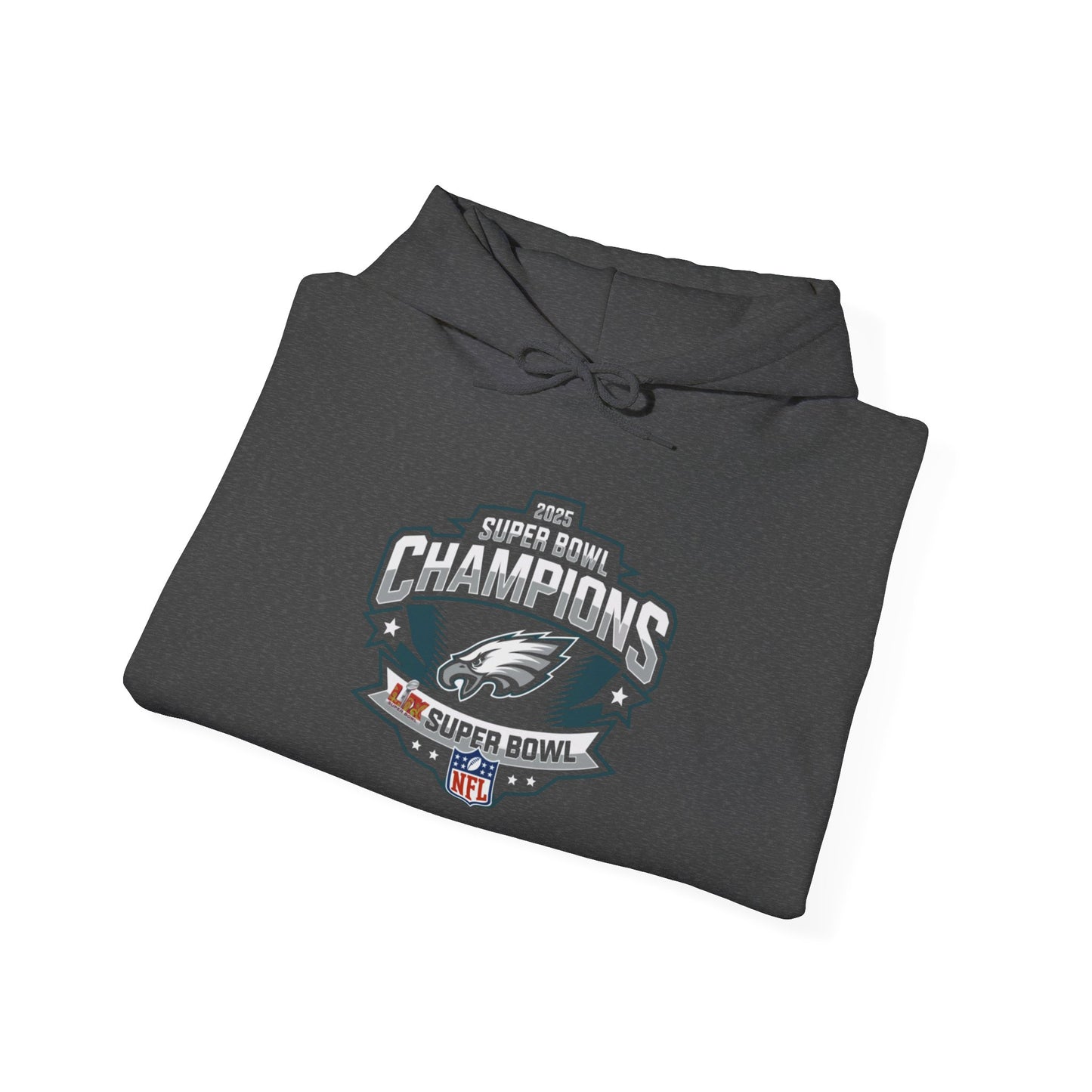 2025 LIX Super Bowl Champions Eagles SWEATSHIRT Gift S-5XL Hooded Sweatshirt