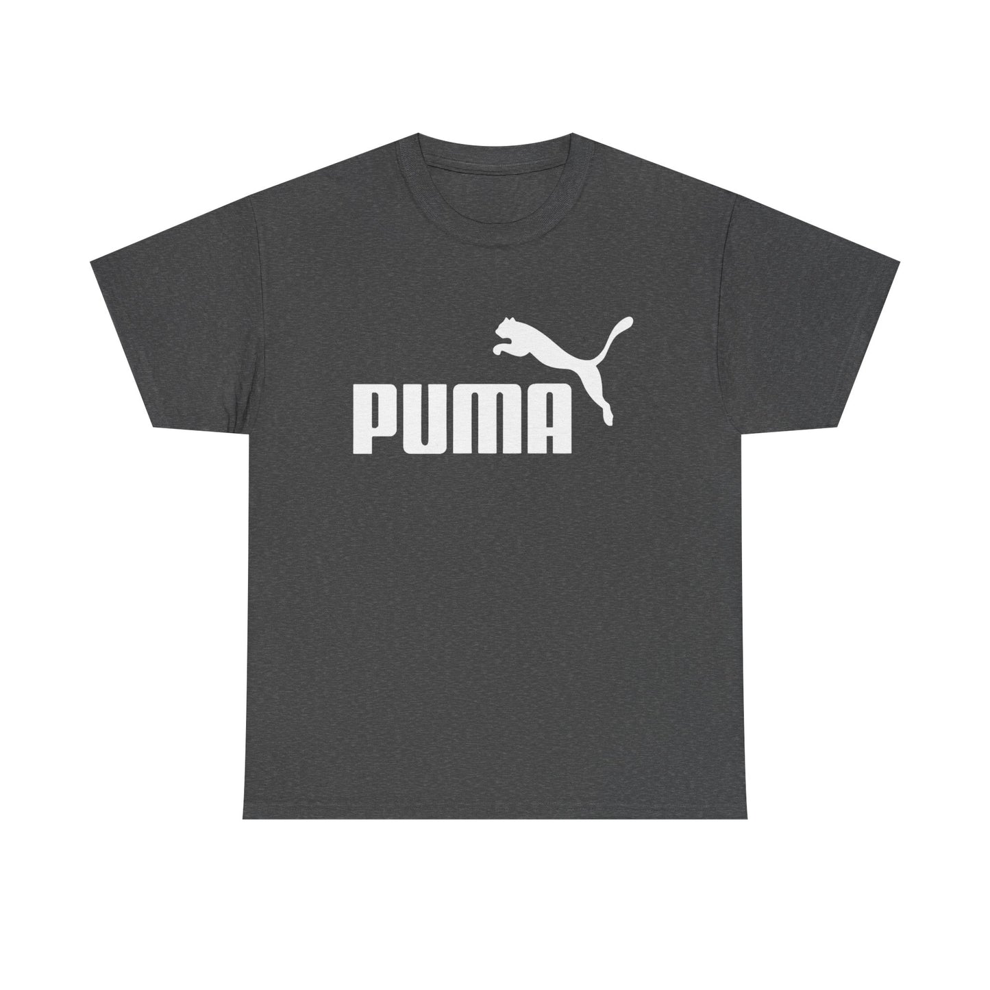 Men's PUMA Tee Unisex T-Shirt, Big cougar Shirt sizes S-5XL, why pay more???