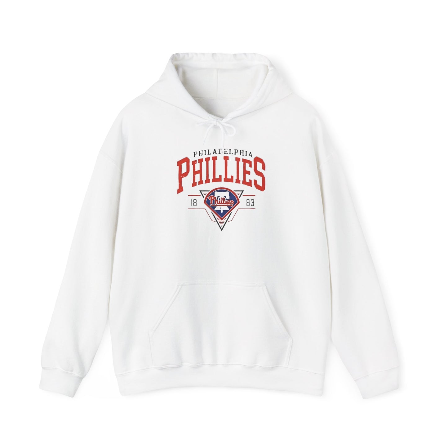 Custom Vintage 90s Phillies Hoody hooded sweatshirt S - 5XL
