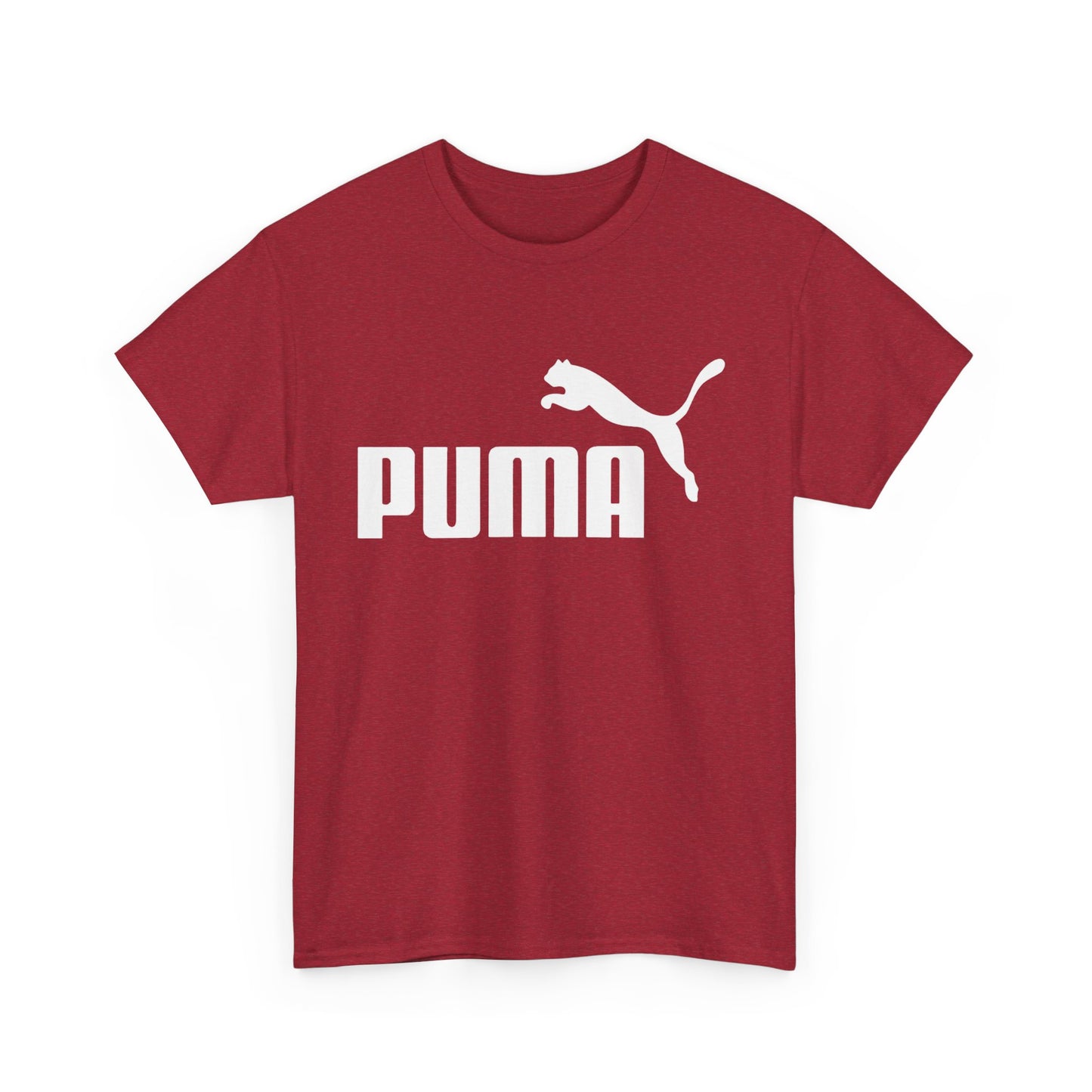 Men's PUMA Tee Unisex T-Shirt, Big cougar Shirt sizes S-5XL, why pay more???