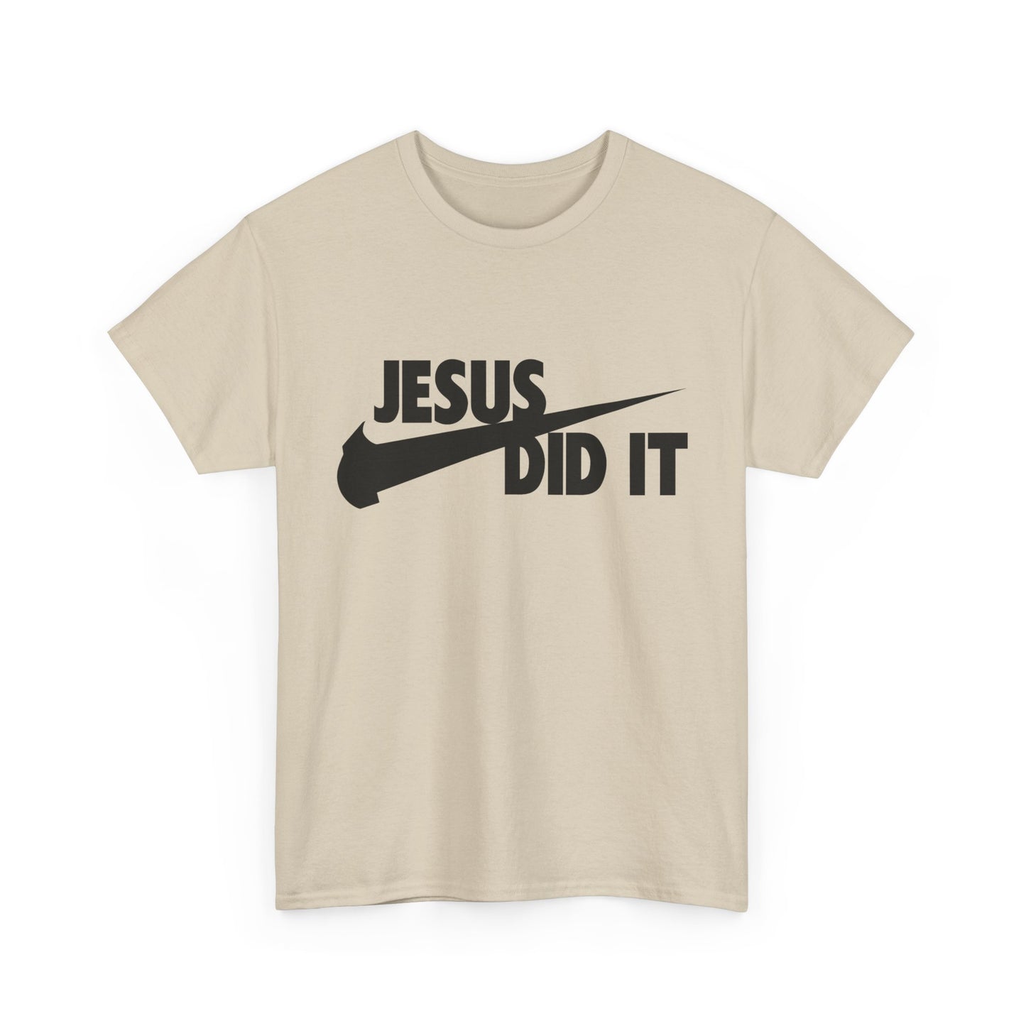 men's Christian t-shirt Jesus did it basketball Unisex Heavy Cotton Tee