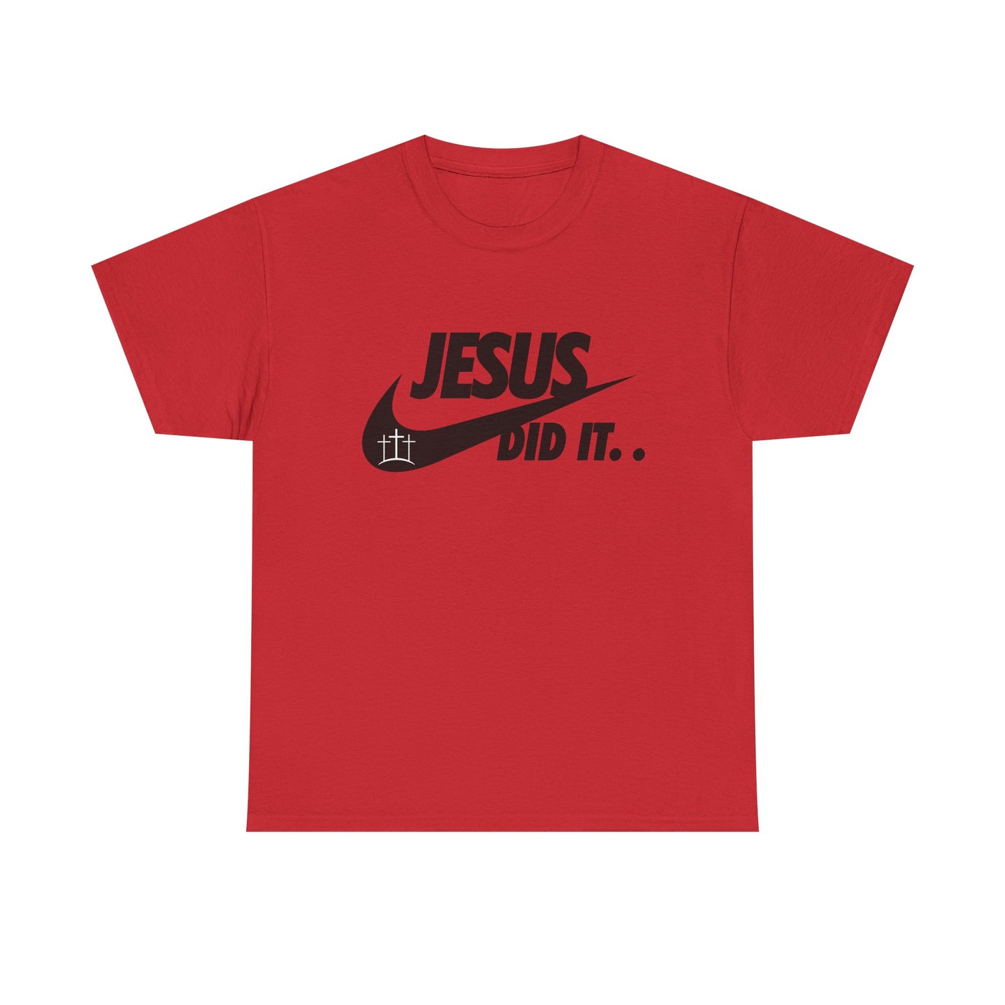 Jesus Did it t-shirt Christian tee Basketball t-shirt Unisex Heavy Cotton Tee
