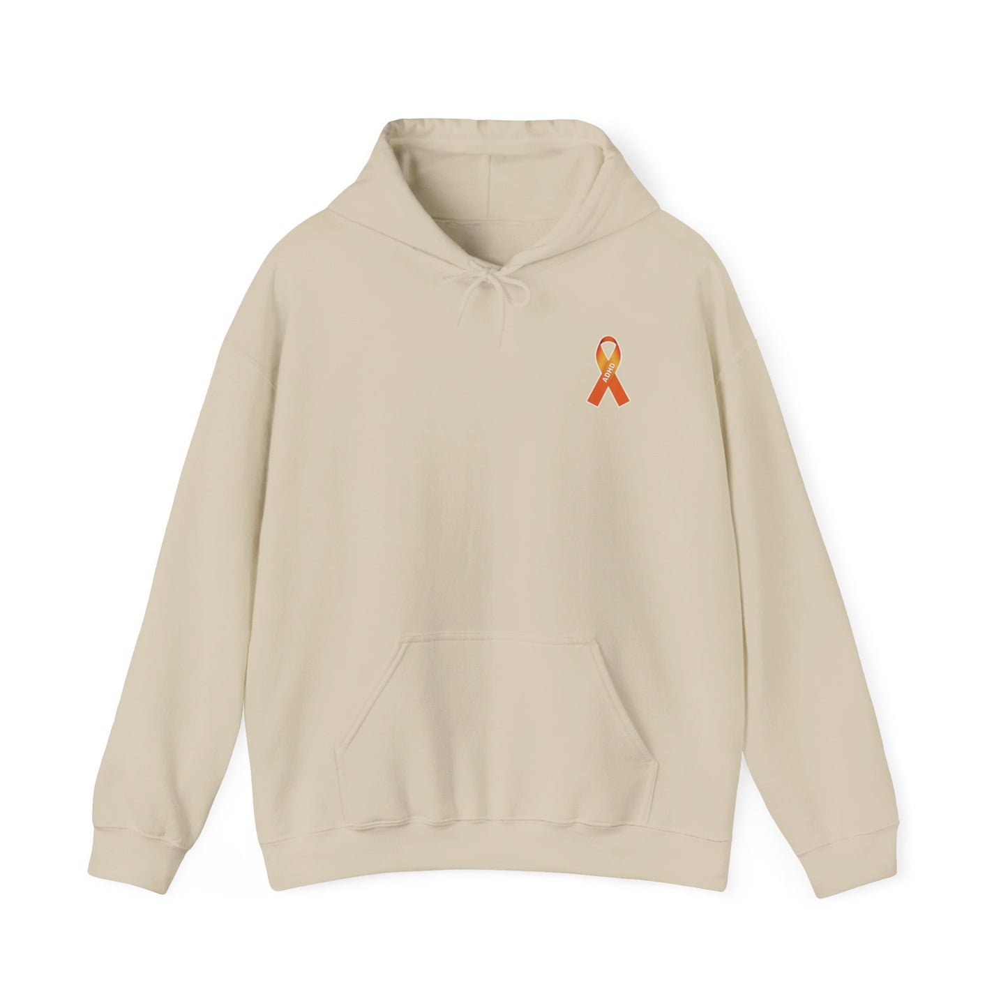 ADHD thoughts in my head Unisex Heavy Blend™ Hooded Sweatshirt
