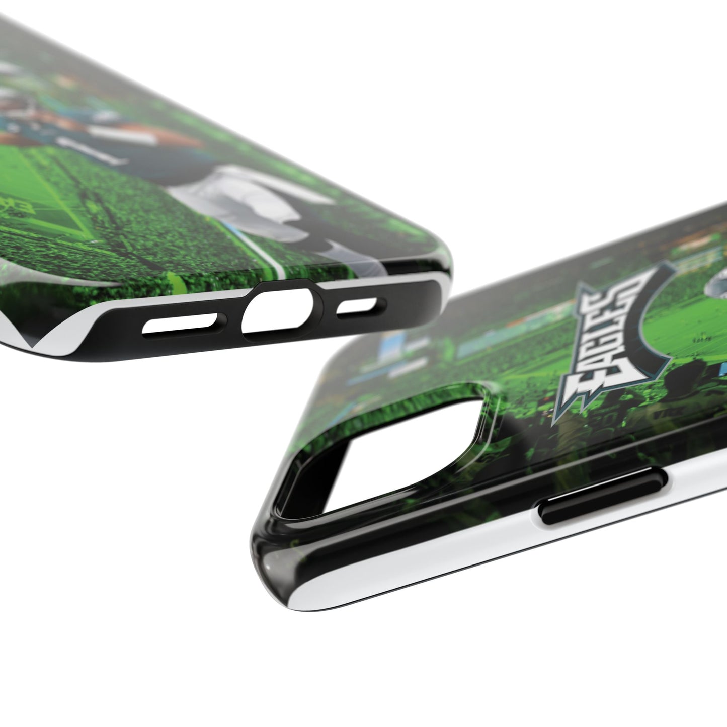 Jale n Hur ts Philadelp  hia E  agles iPhone and Samsung cell phone case