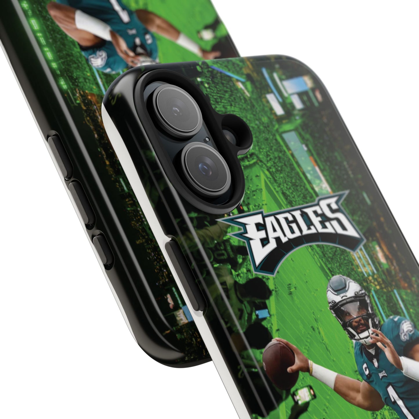 Jale n Hur ts Philadelp  hia E  agles iPhone and Samsung cell phone case