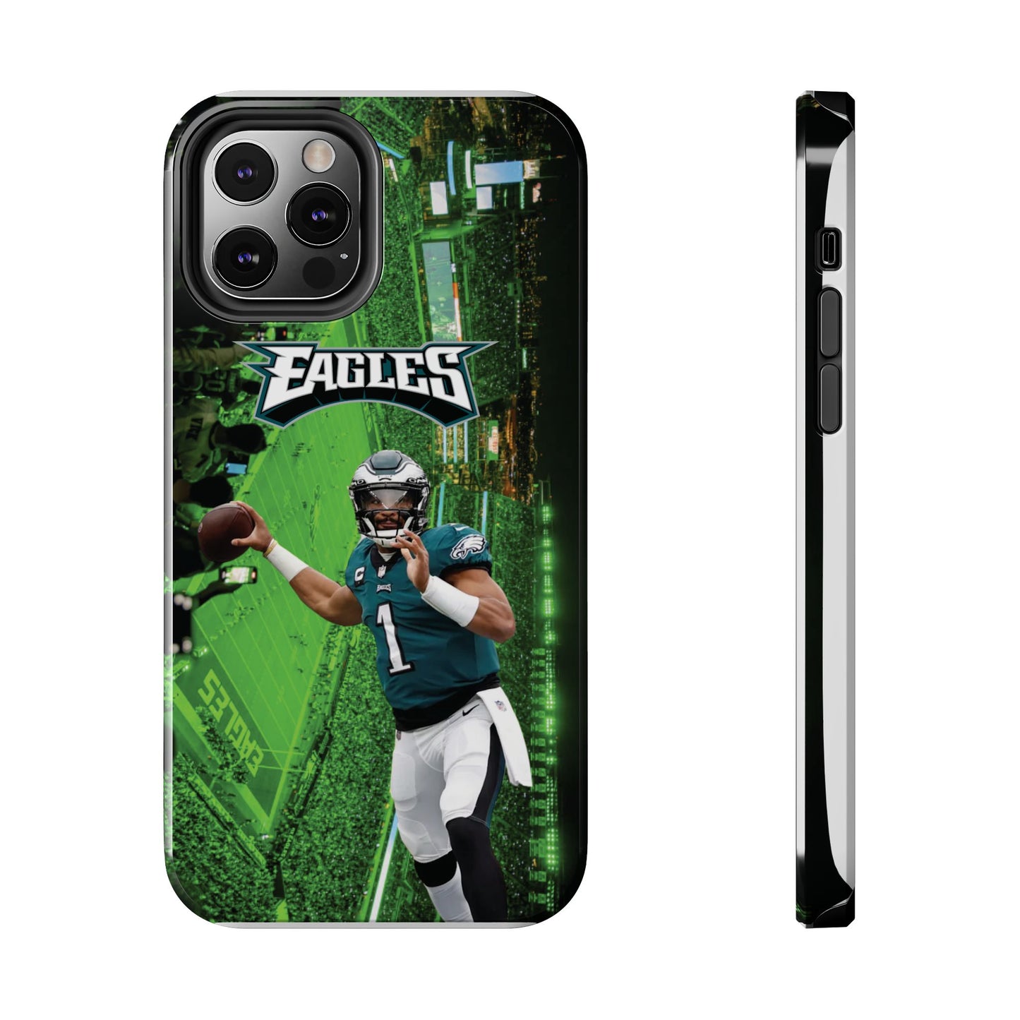 Jale n Hur ts Philadelp  hia E  agles iPhone and Samsung cell phone case