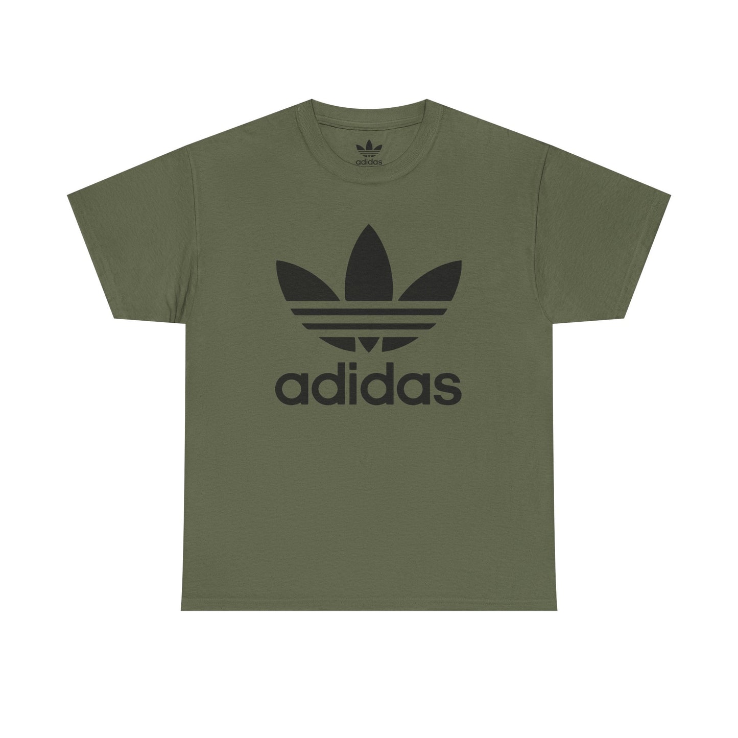 ADIDAS men's t-shirts RETRO FOIL LOGO Unisex Heavy Cotton Tee