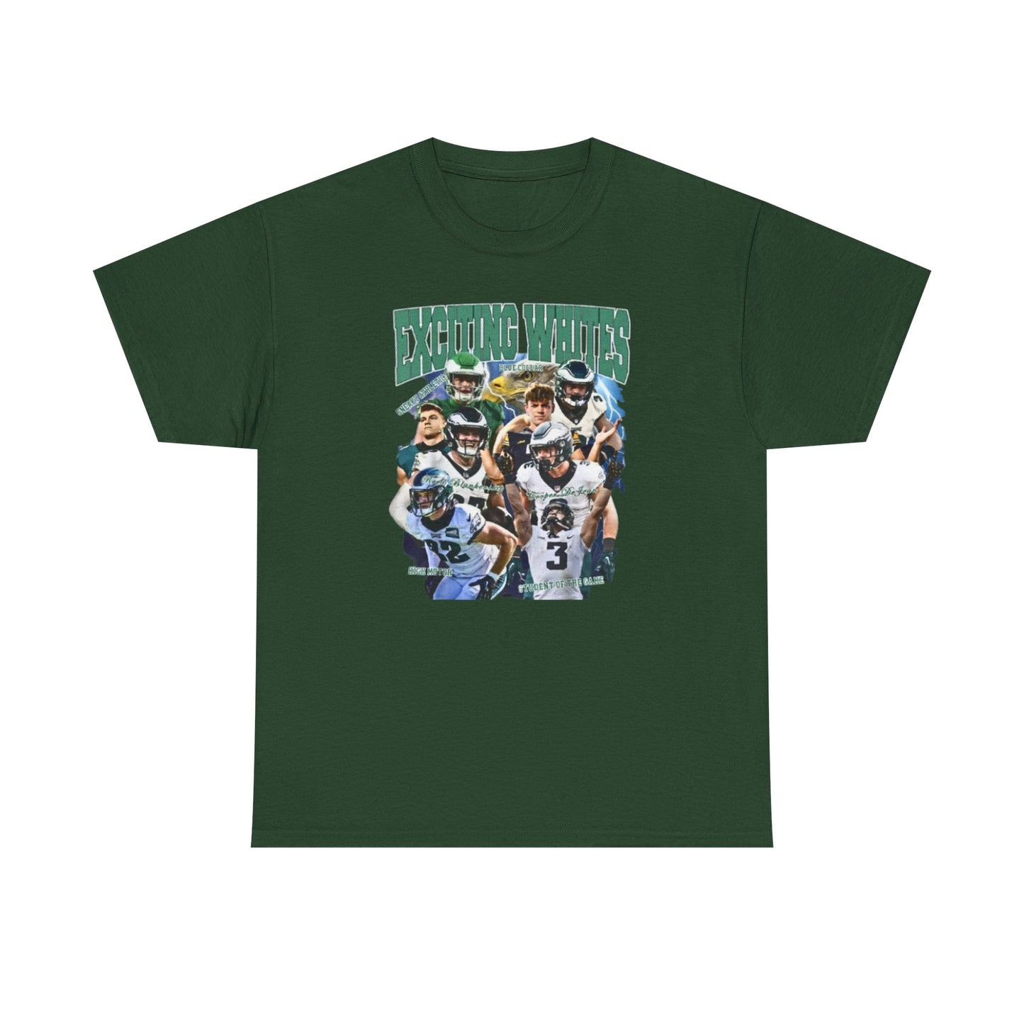 Cooper Dejean exciting whites shirt