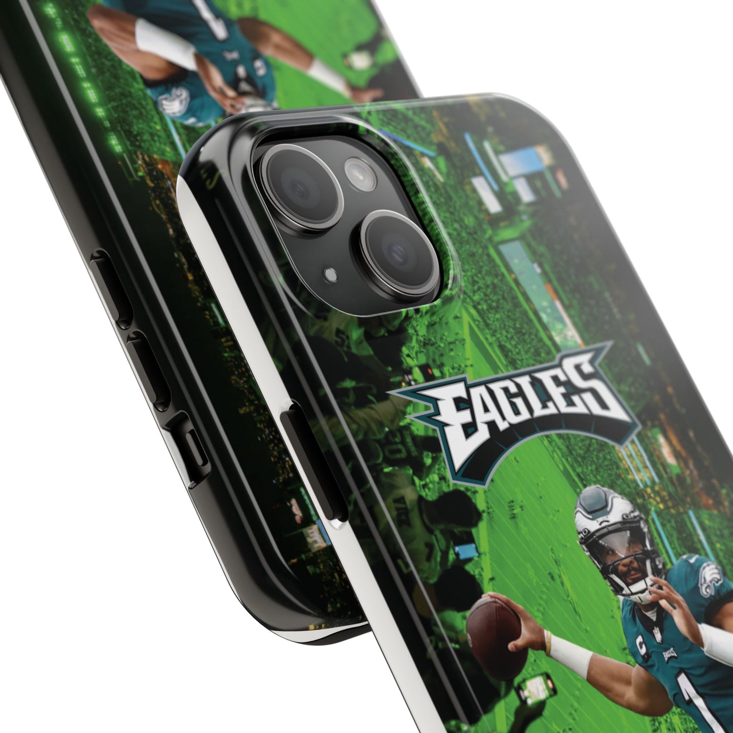 Jale n Hur ts Philadelp  hia E  agles iPhone and Samsung cell phone case
