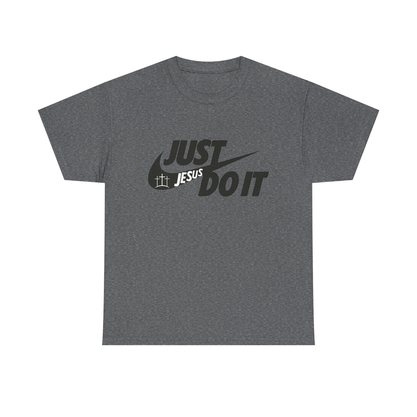 Jesus just do it t-shirt Christian tee basketball t-shirt Unisex Heavy Cotton