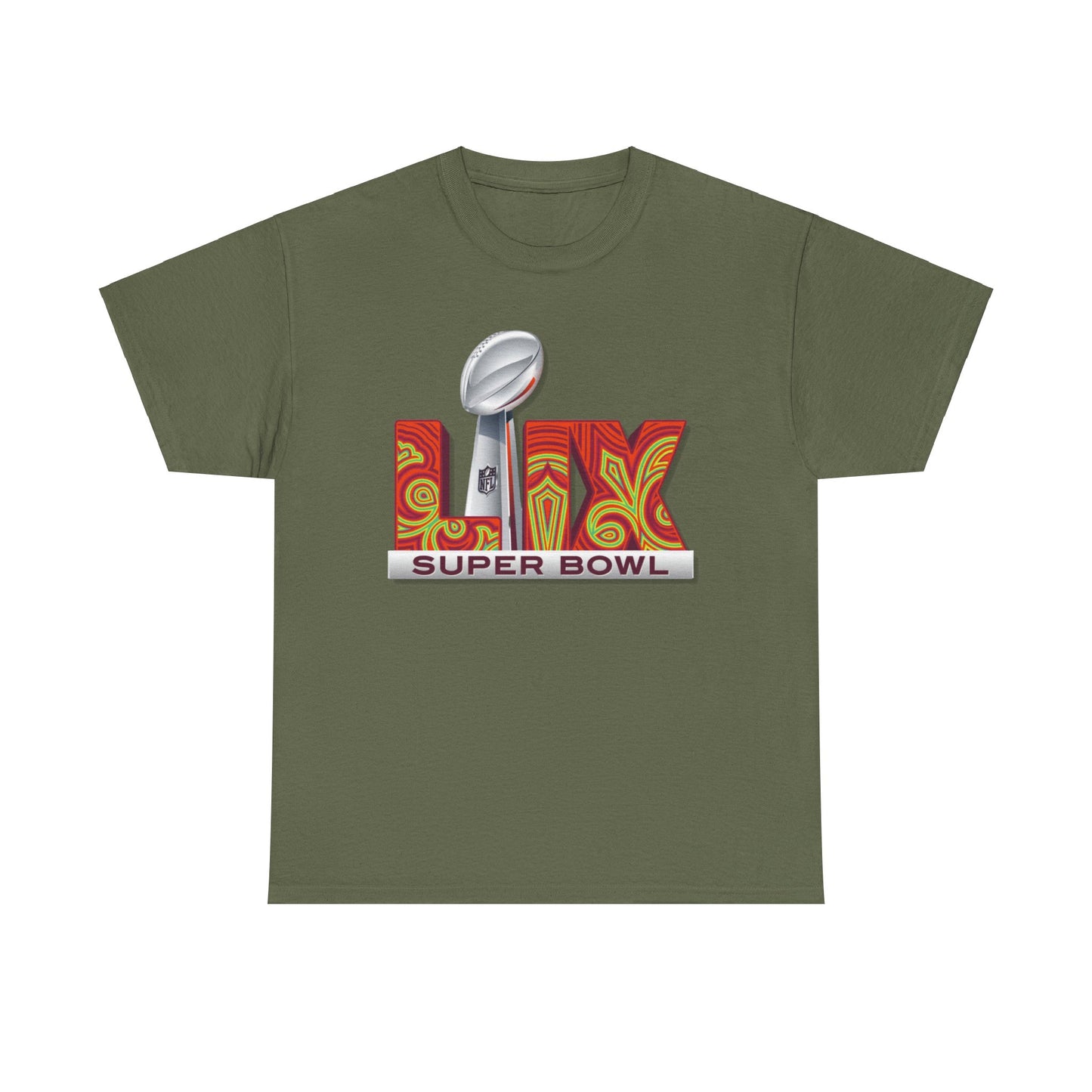 Super Bowl 59 Philadelphia Eagles Kansas City Chiefs Unisex T-shirts