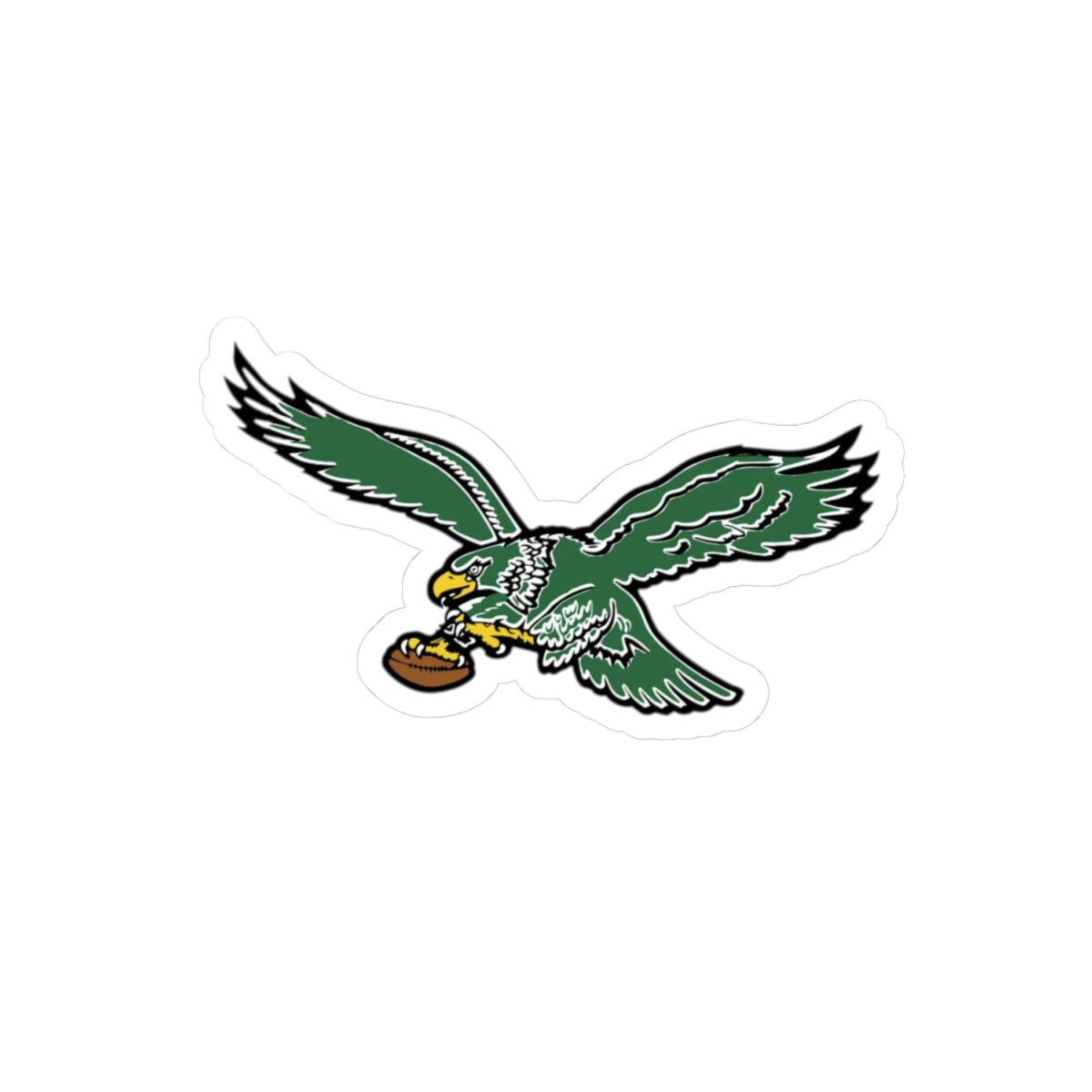 Eaglea 2025 super bowl champions Kiss-Cut Stickers