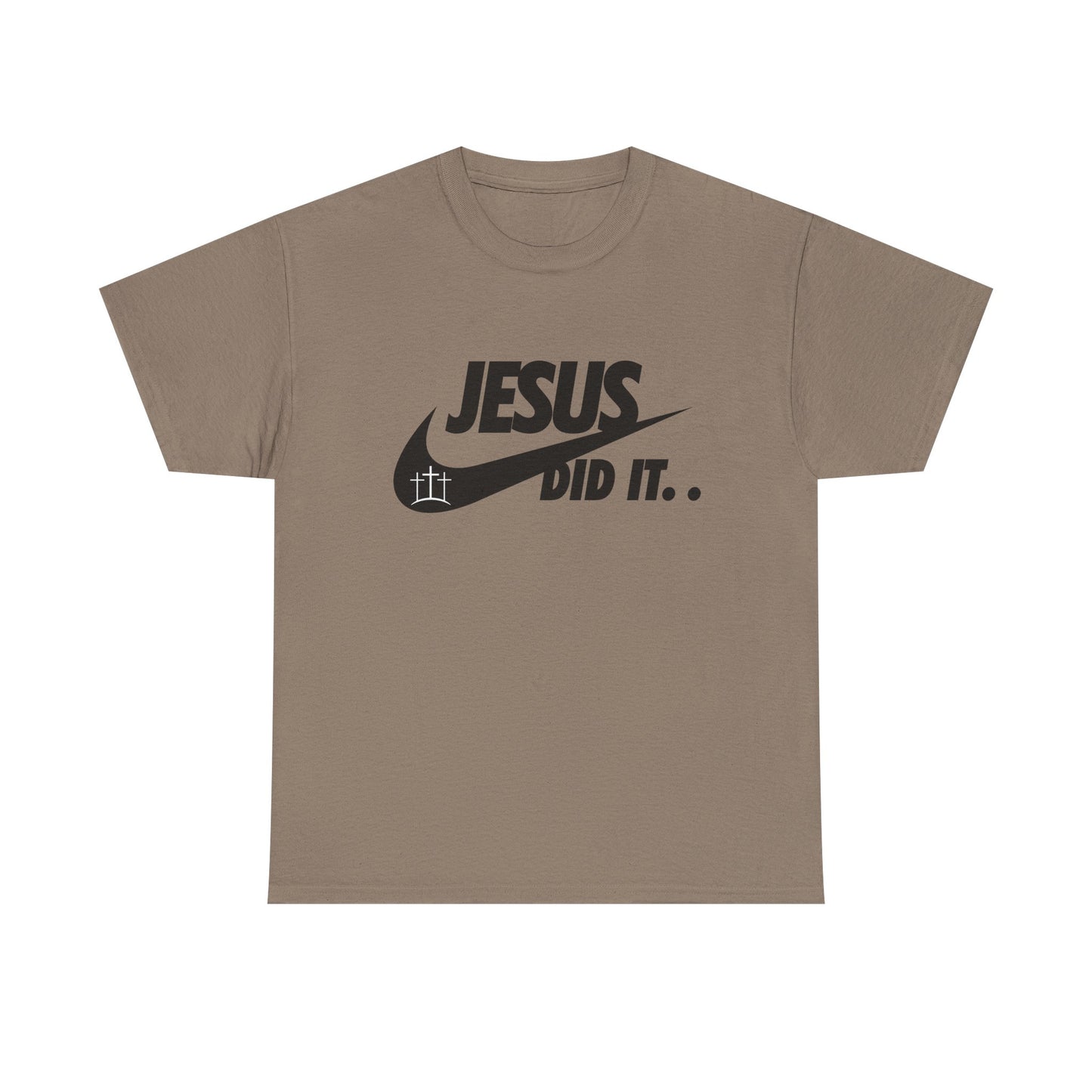 Jesus Did it t-shirt Christian tee Basketball t-shirt Unisex Heavy Cotton Tee